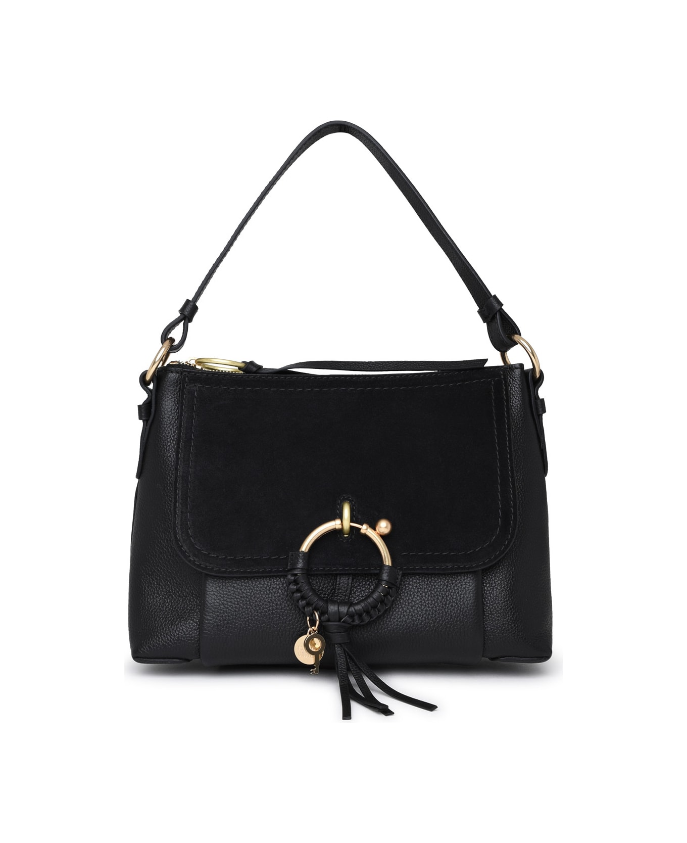 See by Chloé Black Leather Small Joan Bag - Black