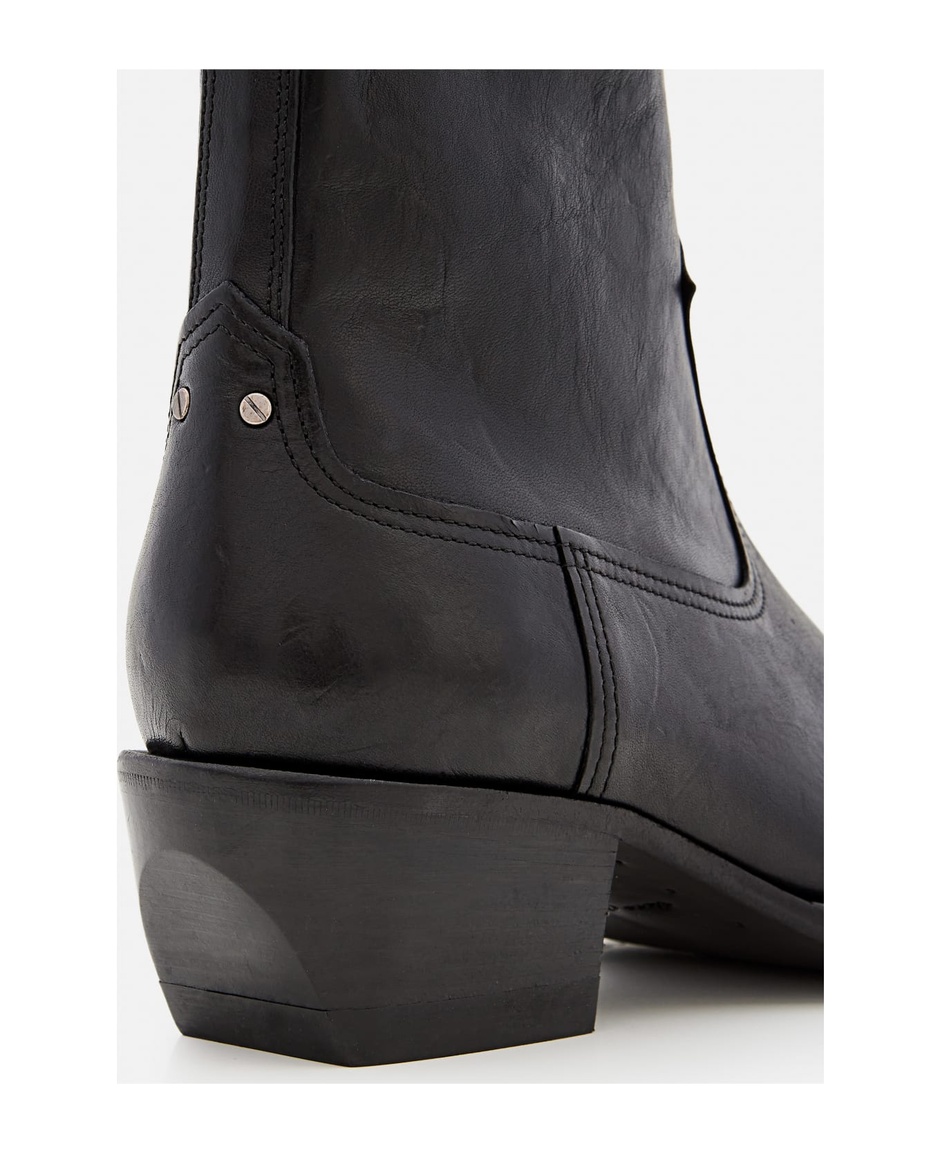 Golden Goose Debbie Leather Boots - Black ブーツ