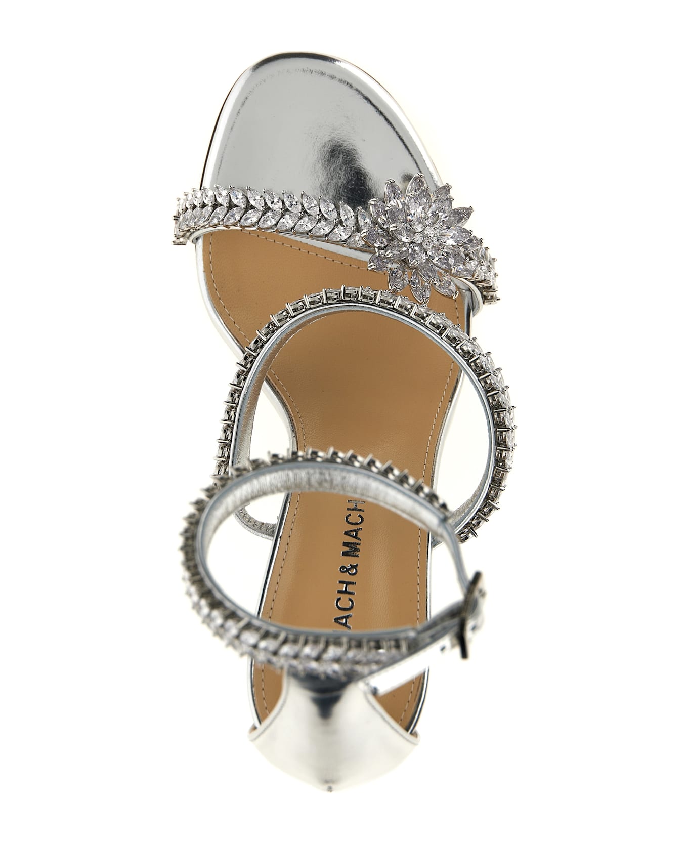 Mach 
Mach 
lotus
 Sandals - Silver