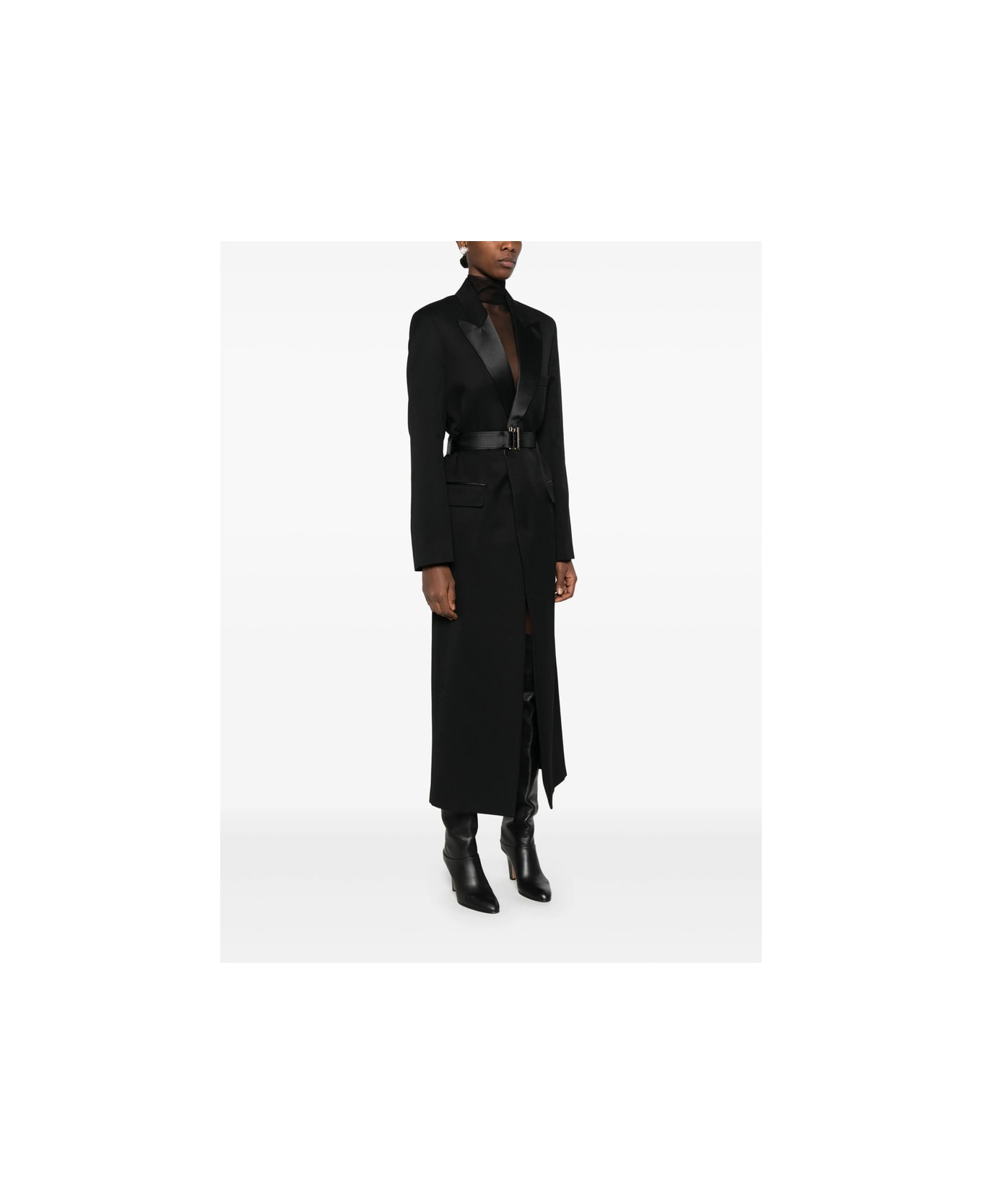Victoria Beckham Coat - BLACK