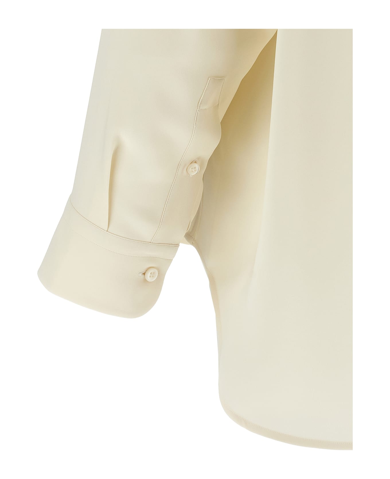 Brioni Cady Silk Shirt - White