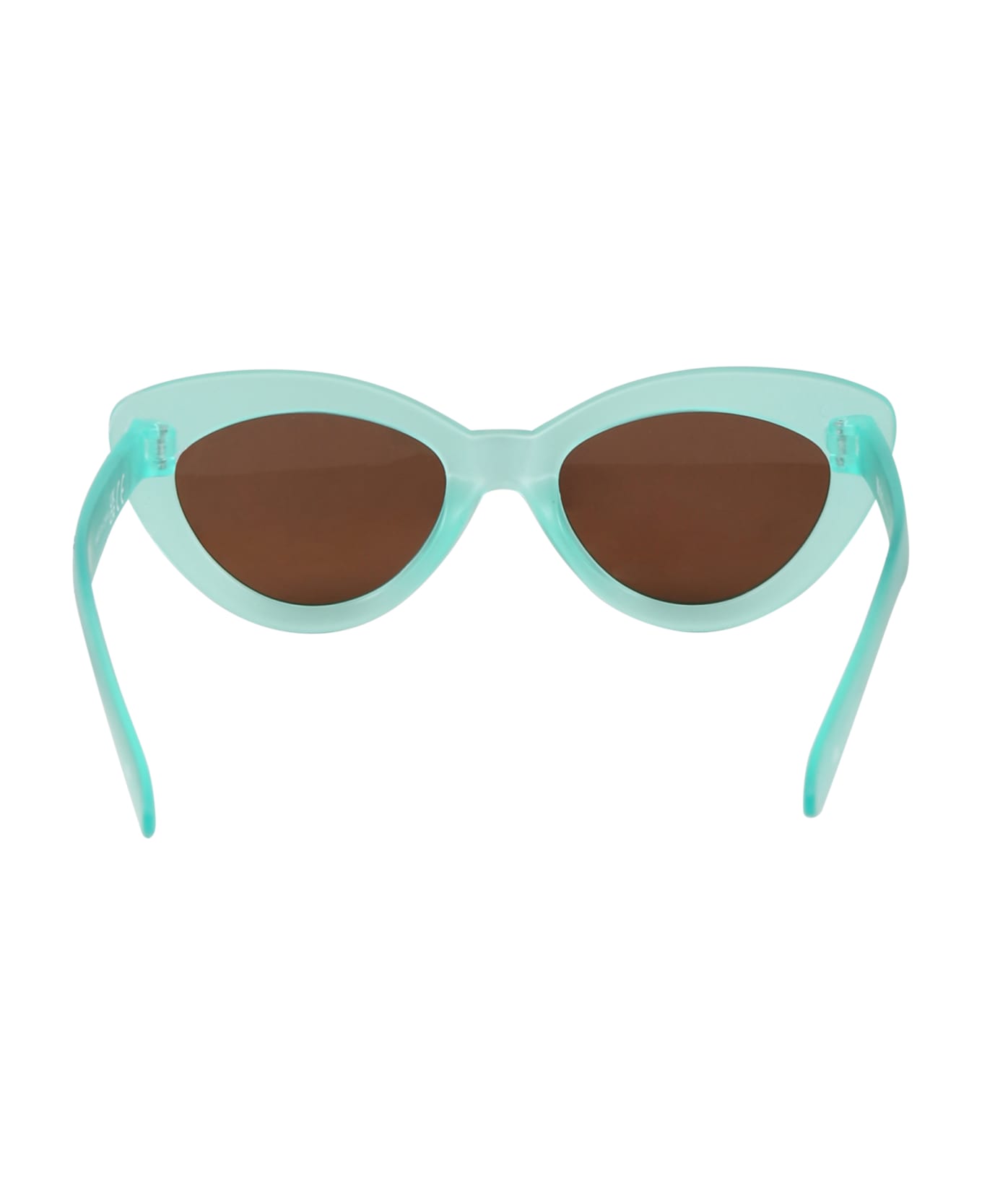 Molo Green Simba Sunglasses For Girl - Light Blue アクセサリー＆ギフト