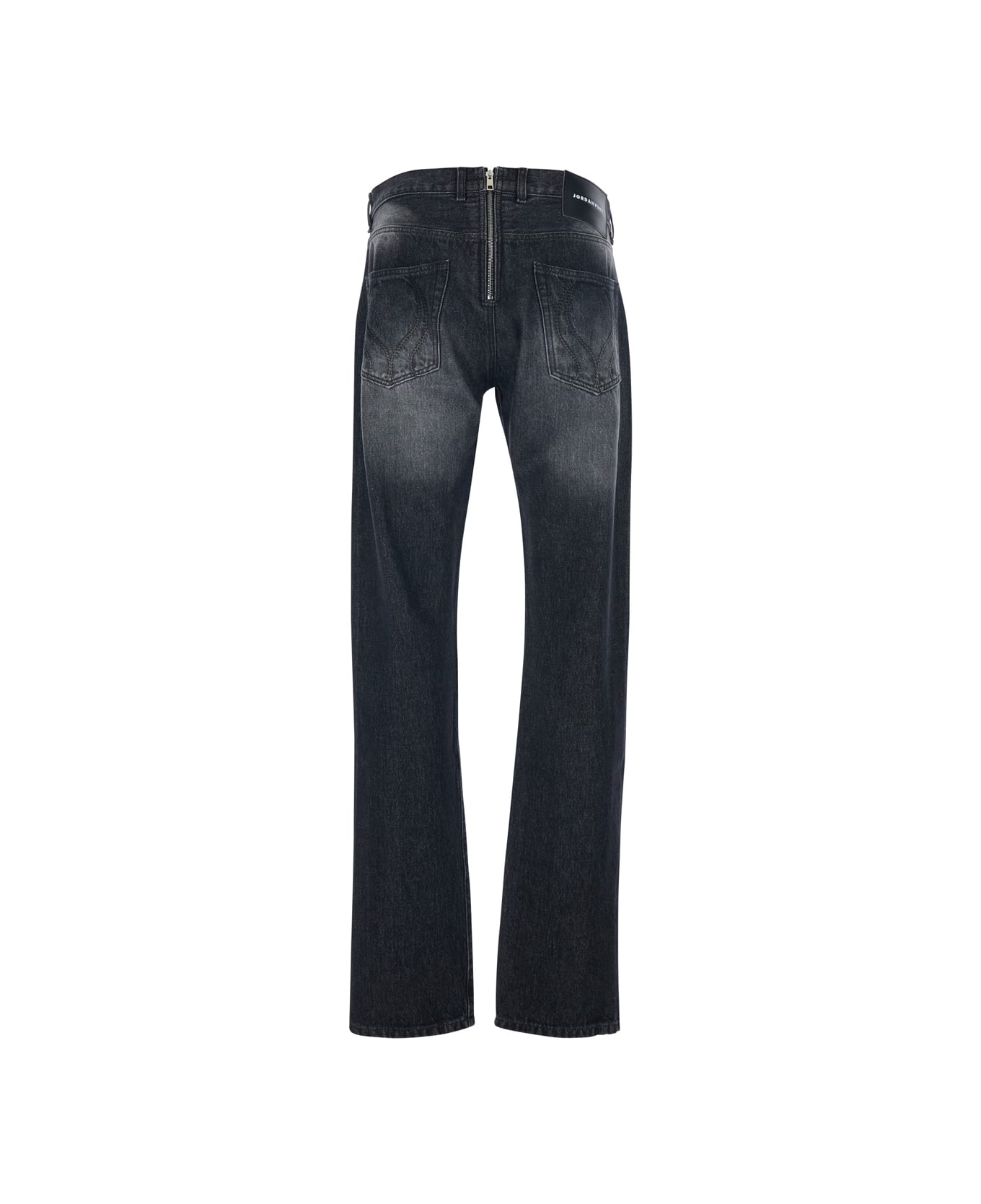 JORDANLUCA Denim Zip - Black