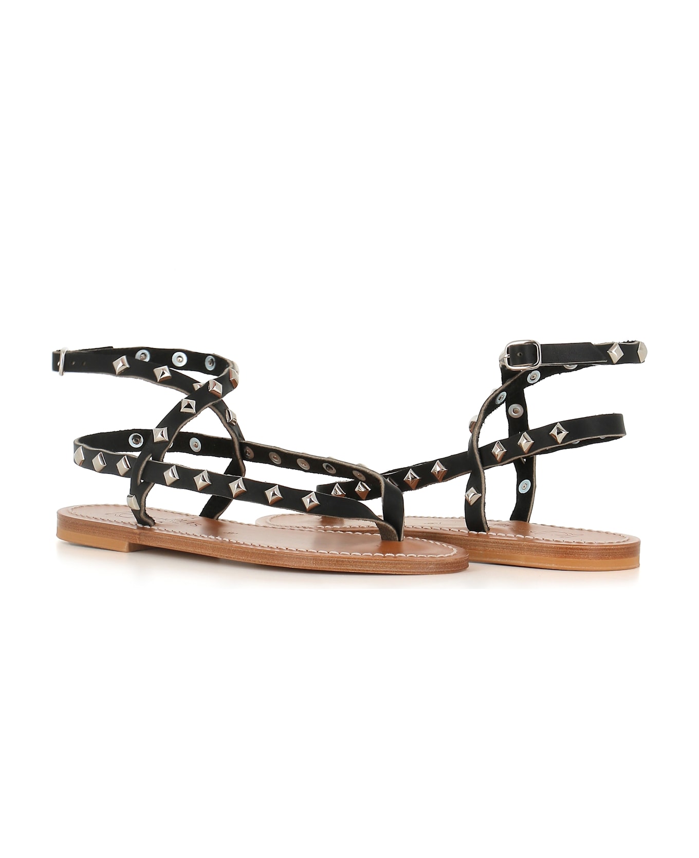 K.Jacques Flip-flop Deltapyr Miel - Black