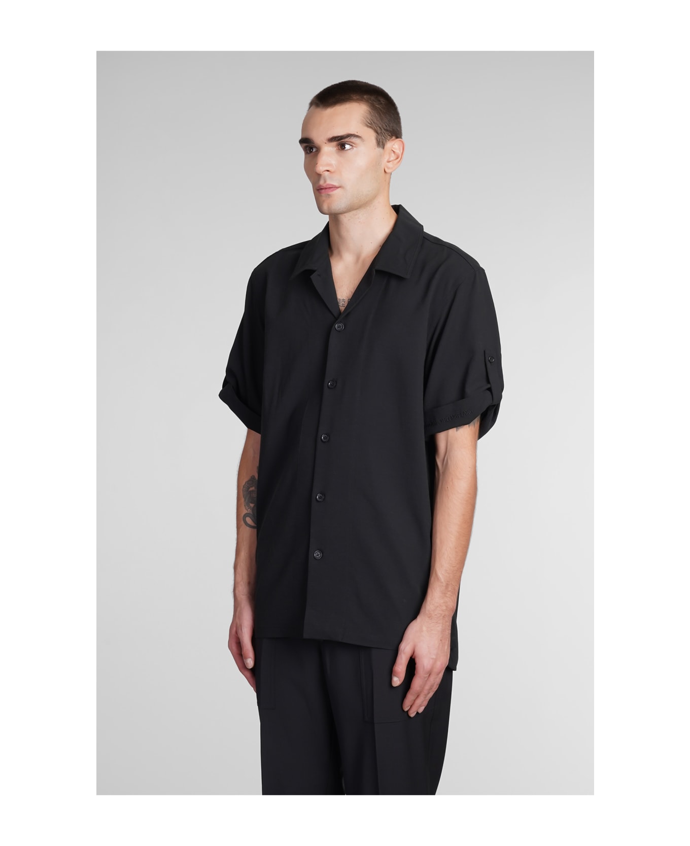 Helmut Lang Shirt In Black com - black