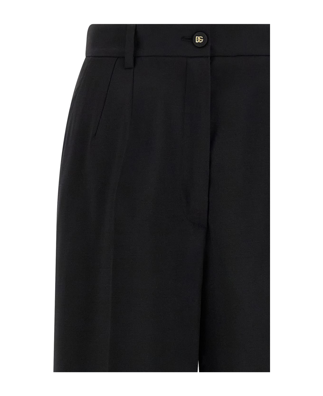 Dolce & Gabbana 'dolce' High Waist Pants - Black  
