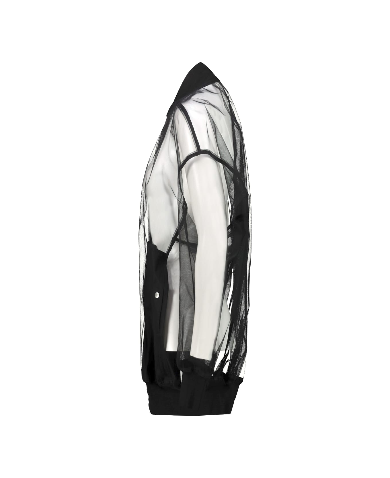 Rick Owens 'jumbo Flight' Bomber Jacket - Black