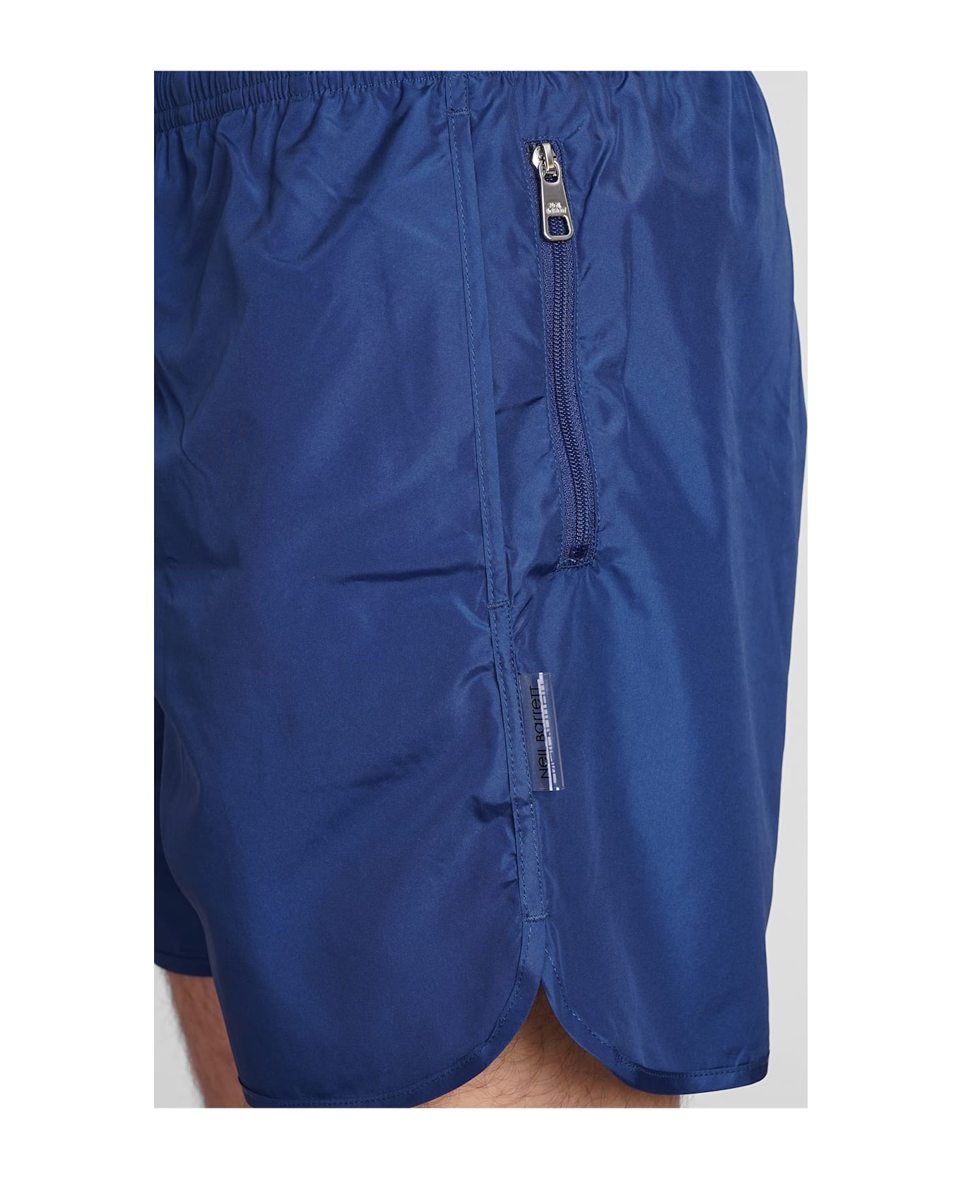 Neil Barrett Beachwear In Blue Polyester - blue