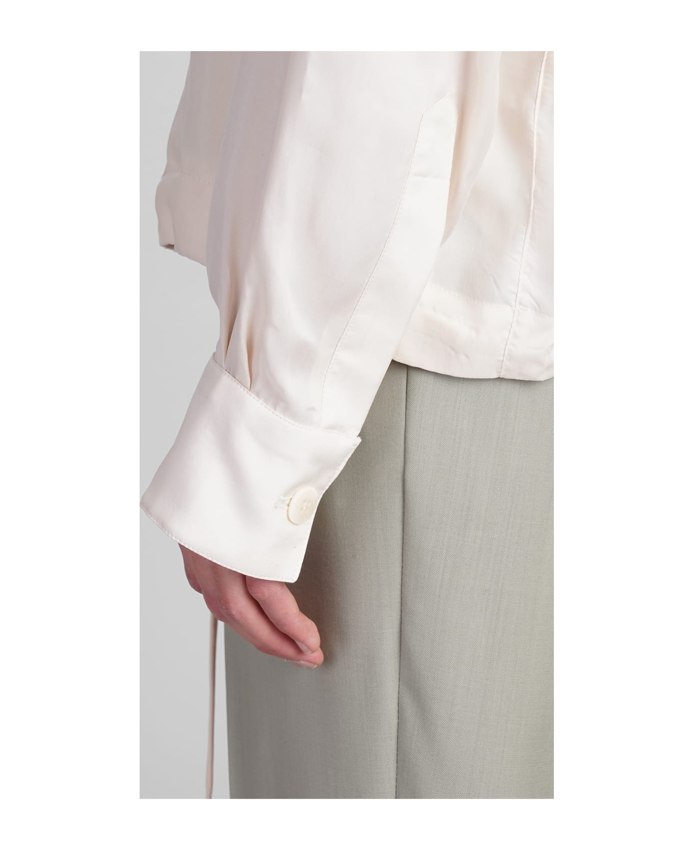 costumein Otaru Casual Jacket In Beige Polyamide Polyester - beige