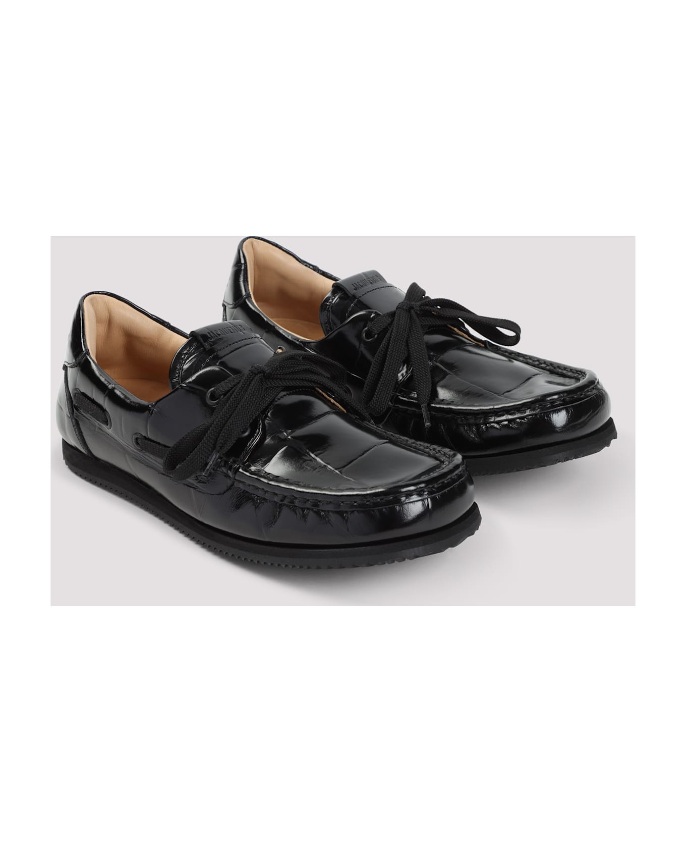 Jacquemus Les Batto Loafers - Black