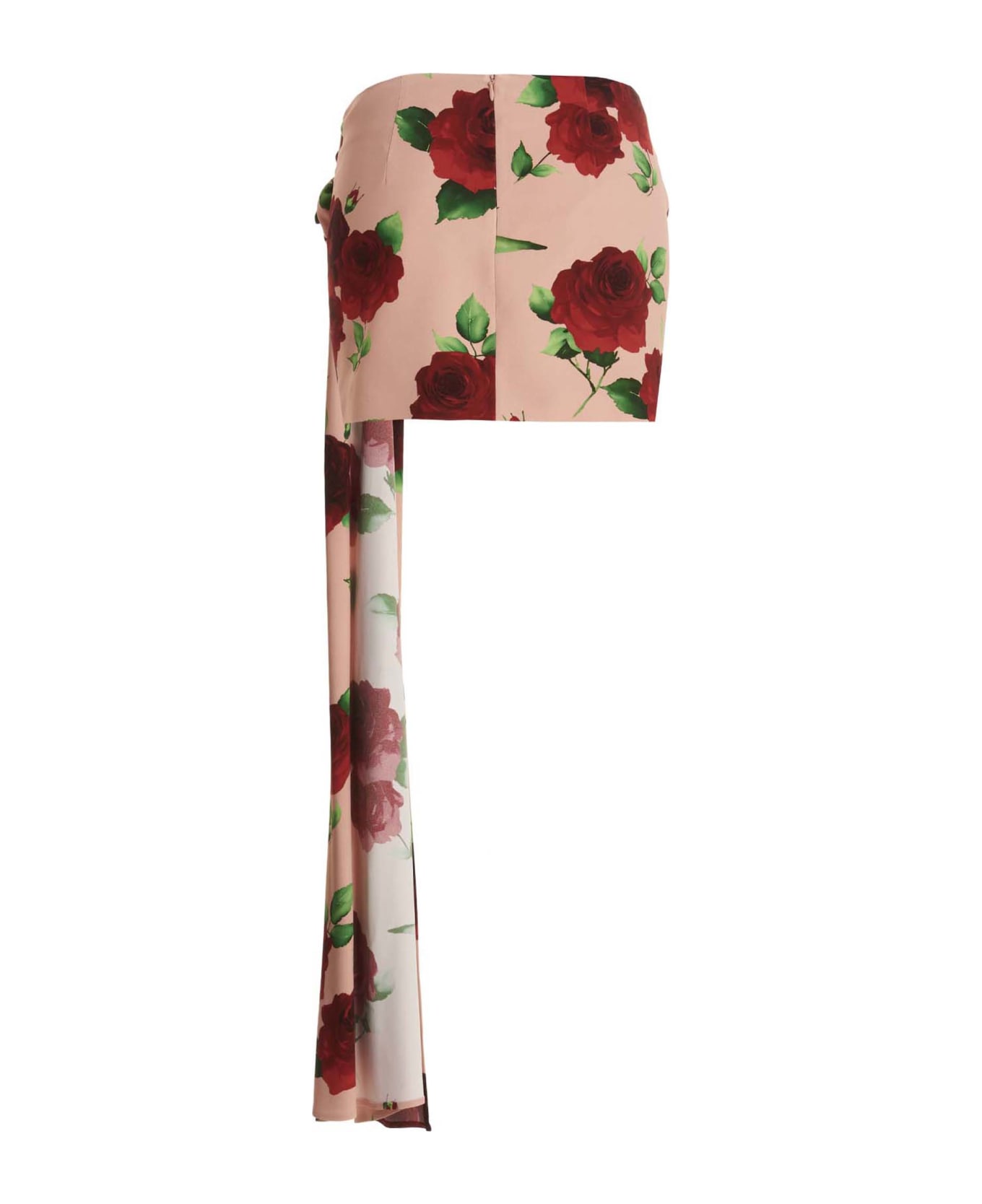 Magda Butrym Floral Printed Miniskirt - Pink