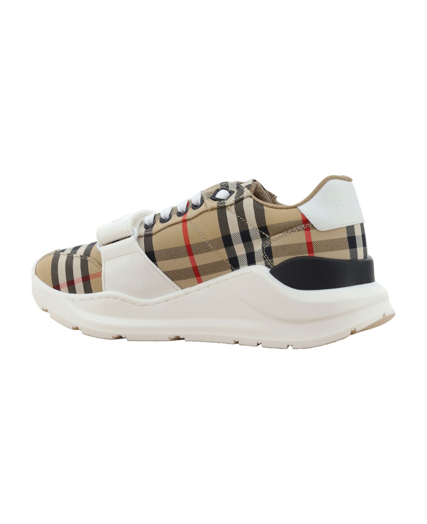 Burberry New Regis Sneakers - NEUTRALS/BLACK
