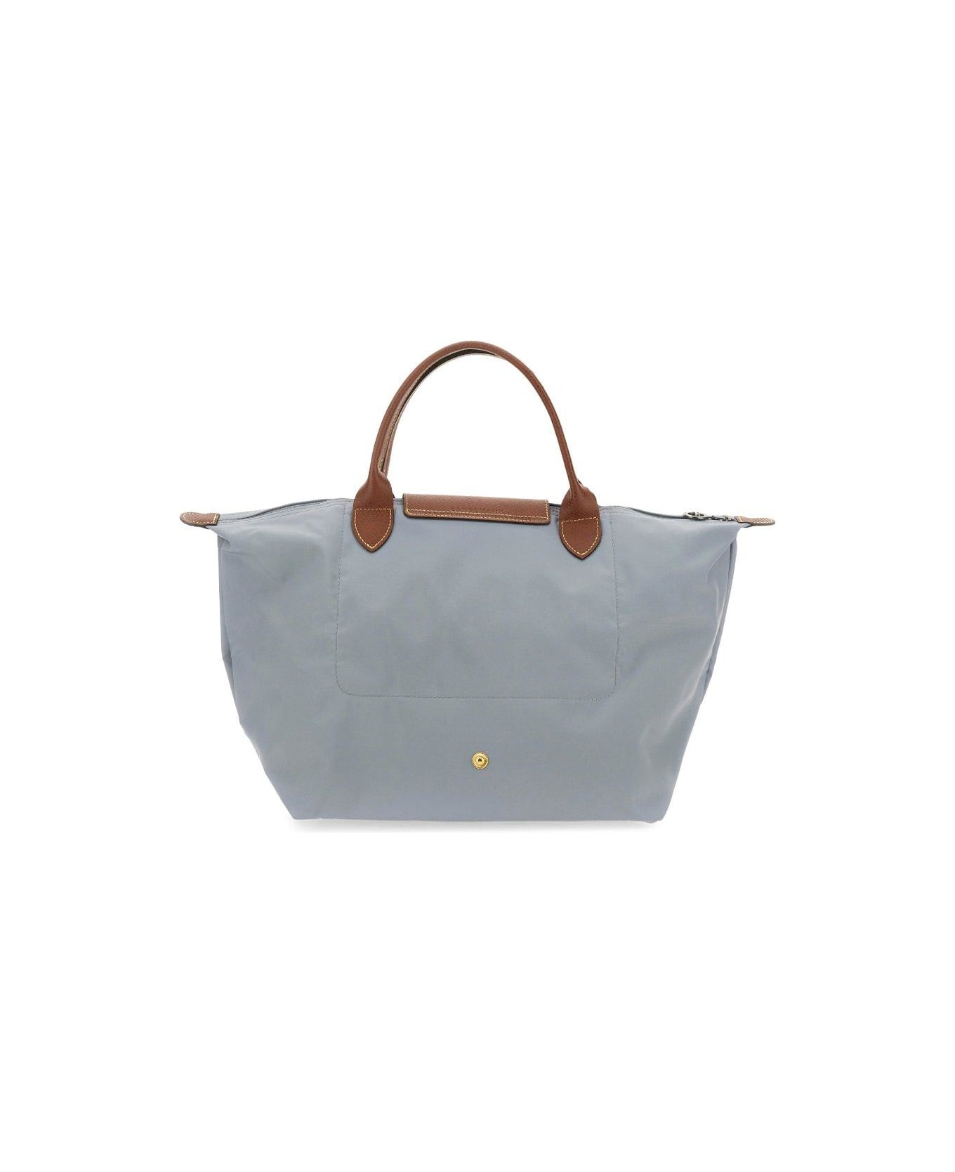 Longchamp Le Pliage Original M Tote Bag - Acciaio