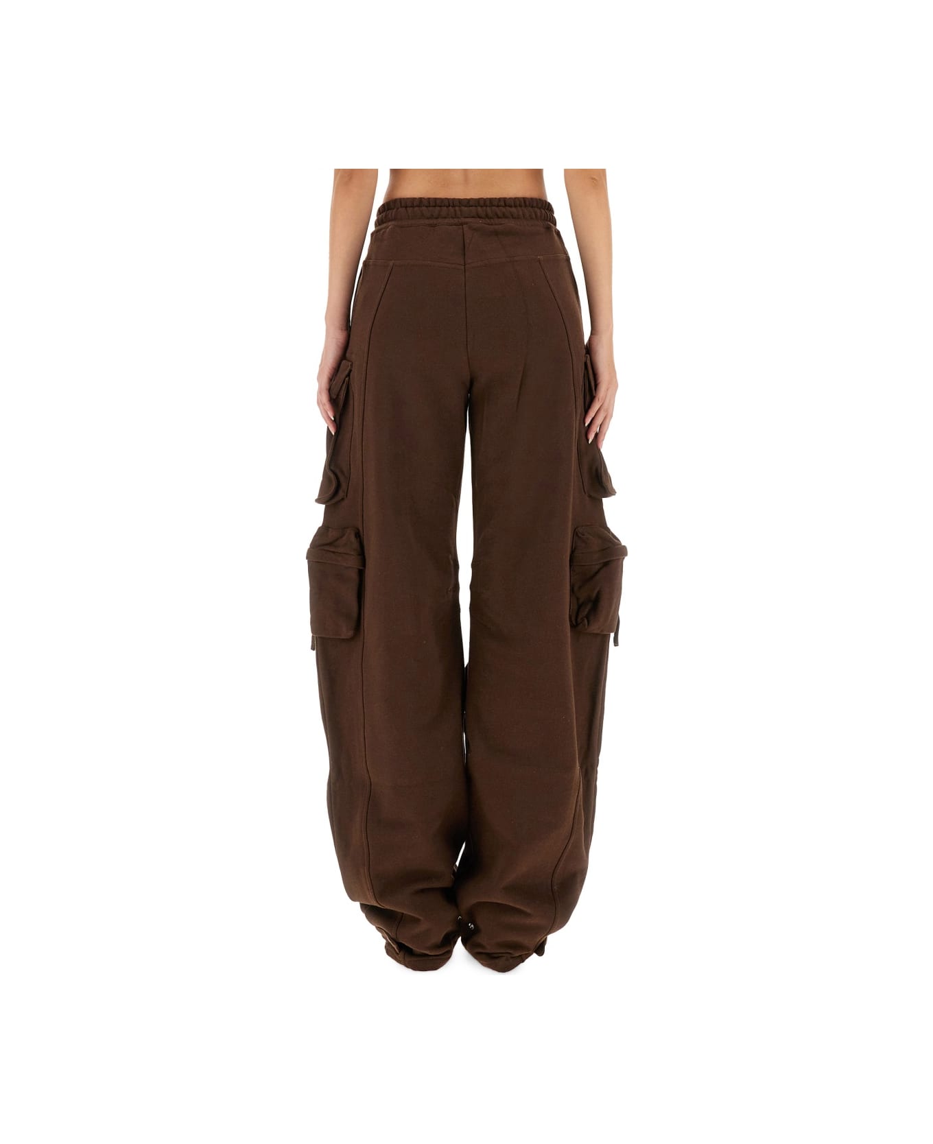The Attico Long Pants "fern" - BROWN