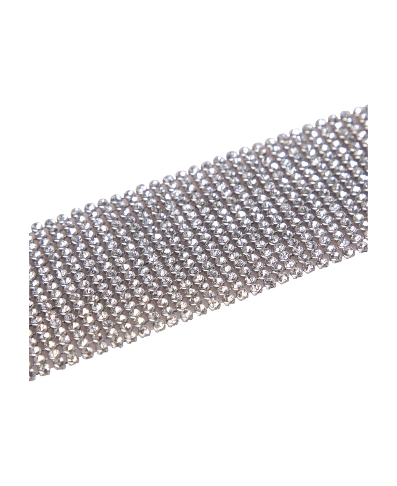 Paco Rabanne Pixel Crystal Silver Collar - Metallic ジュエリー