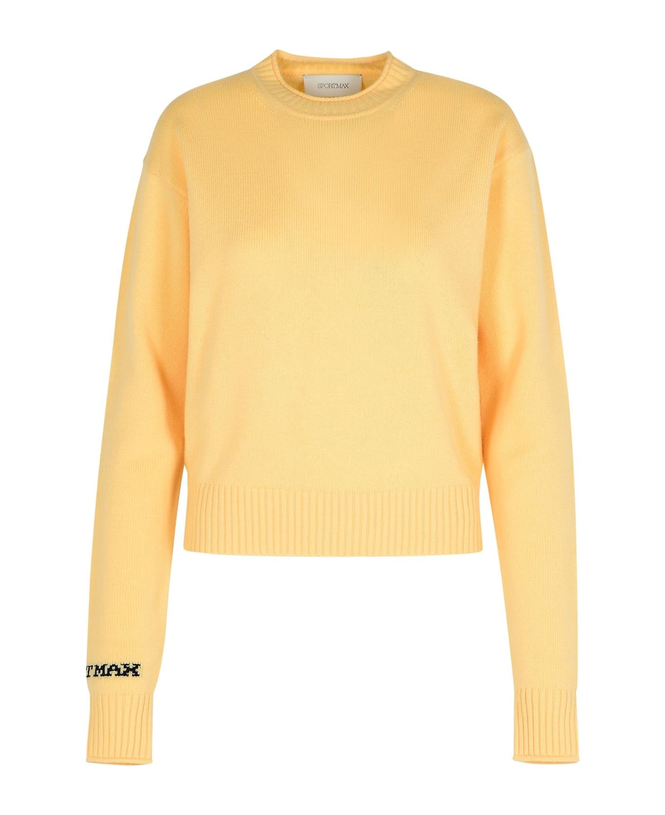 SportMax Yellow Agadir1234 Sweater - Yellow