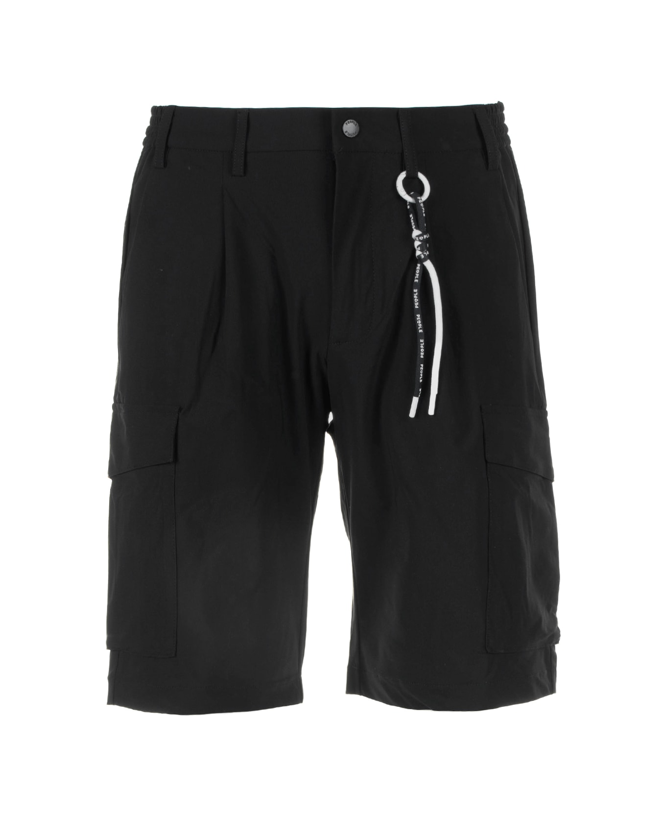 People Of Shibuya Black Men's Bermuda Shorts - NERO ショートパンツ