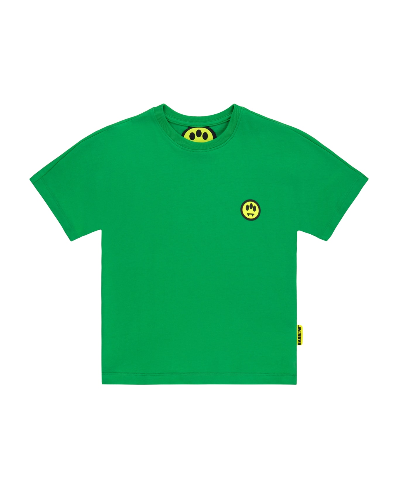 Barrow T-shirt With Print - Fern Green