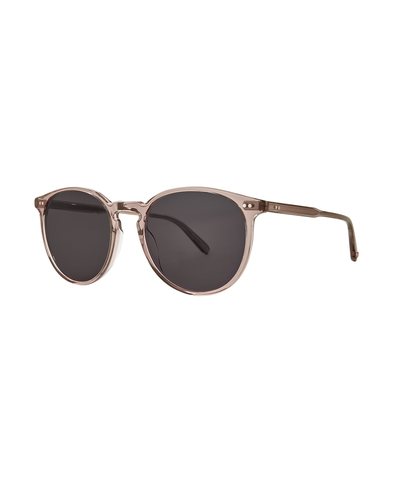 Garrett Leight Morningside Sun Desert Rose/semi-flat Black Licorice Sunglasses - Desert Rose/Semi-Flat Black Licorice