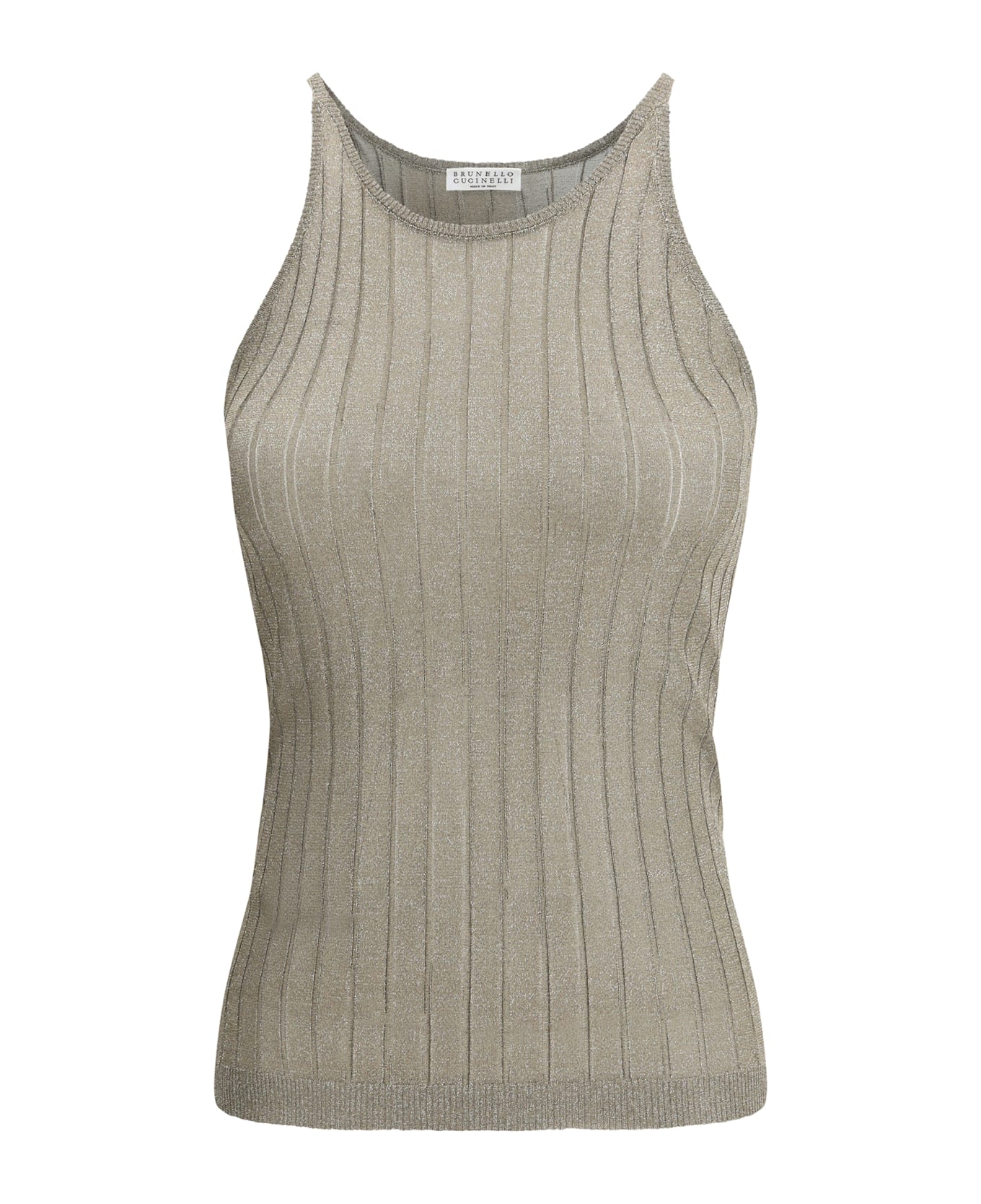 Brunello Cucinelli Lurex Tank Top