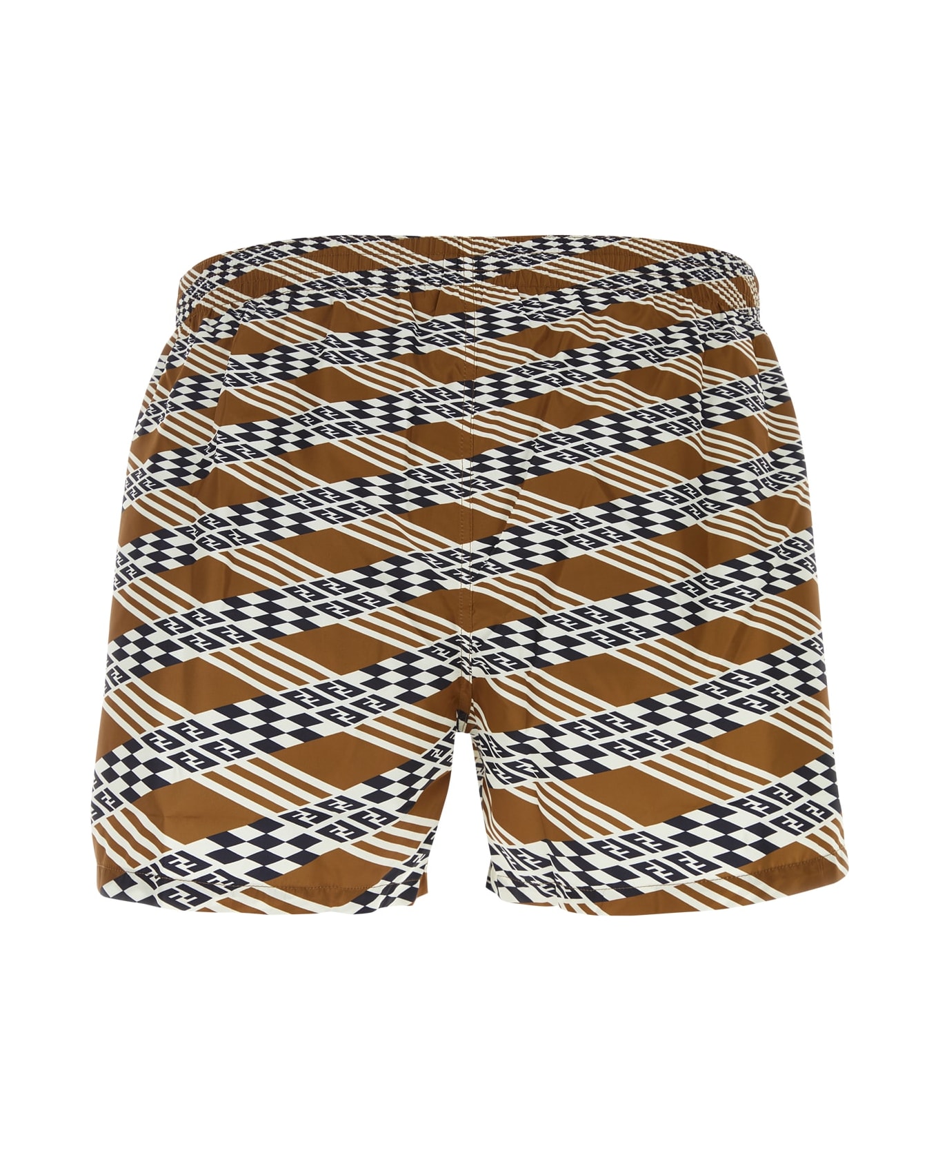 Fendi Boxer Ny Ff Geometric - TOBACCOBLACK