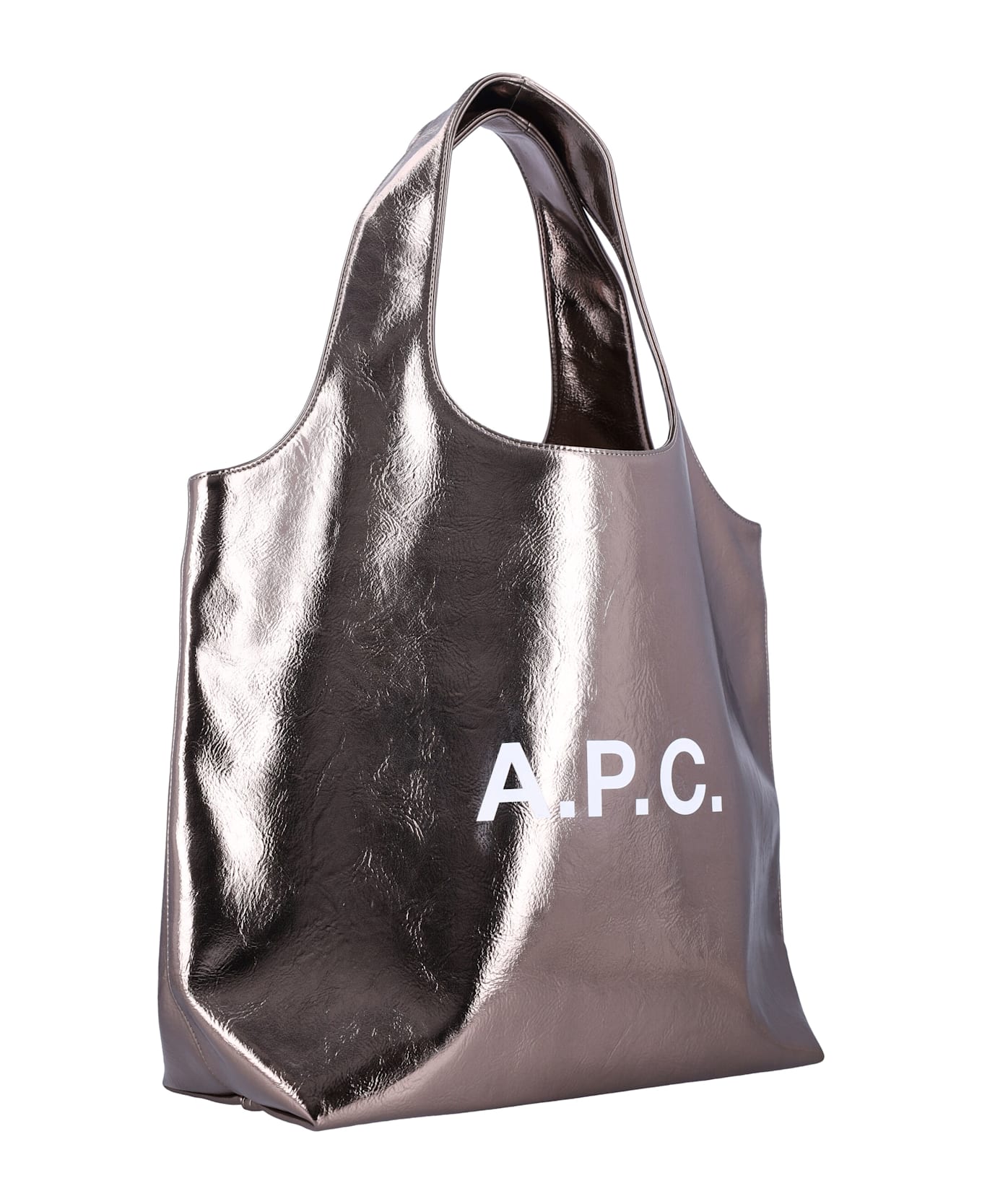 A.P.C. Ninon Tote Bag - DARK SILVER