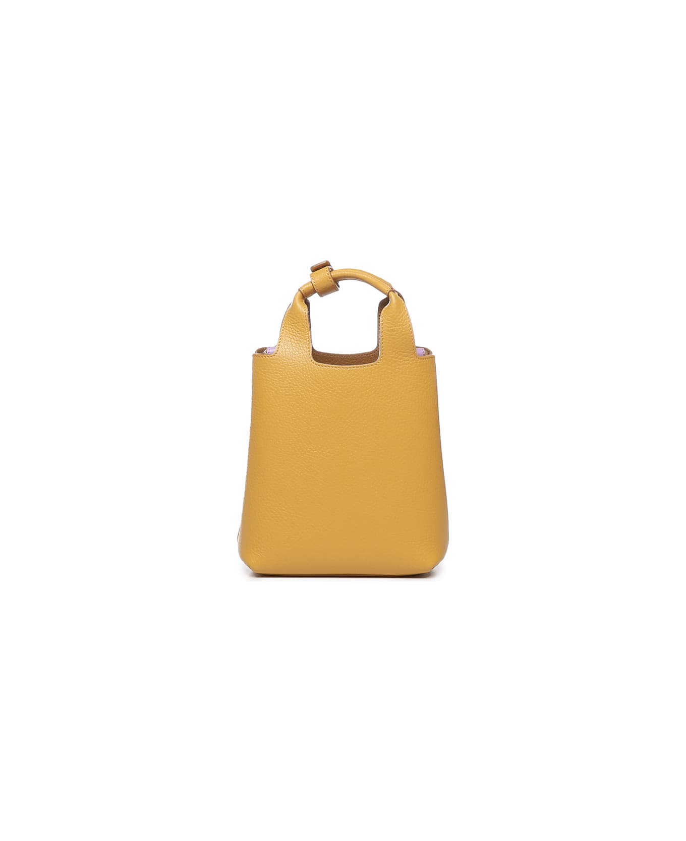 Hogan H-bag Logo Embossed Shopping Bag - Yellow