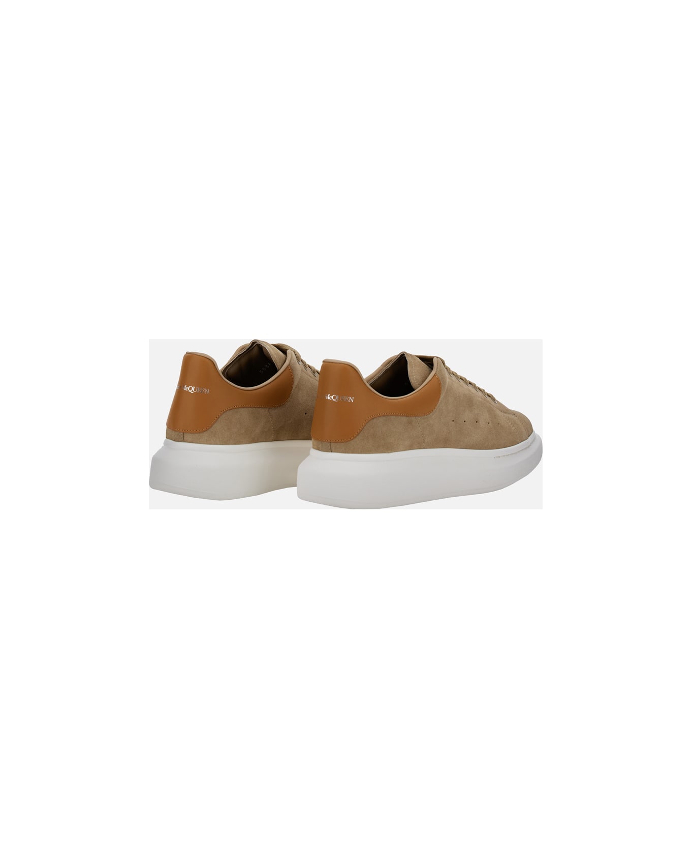 Alexander McQueen Suede Sneaker - Beige
