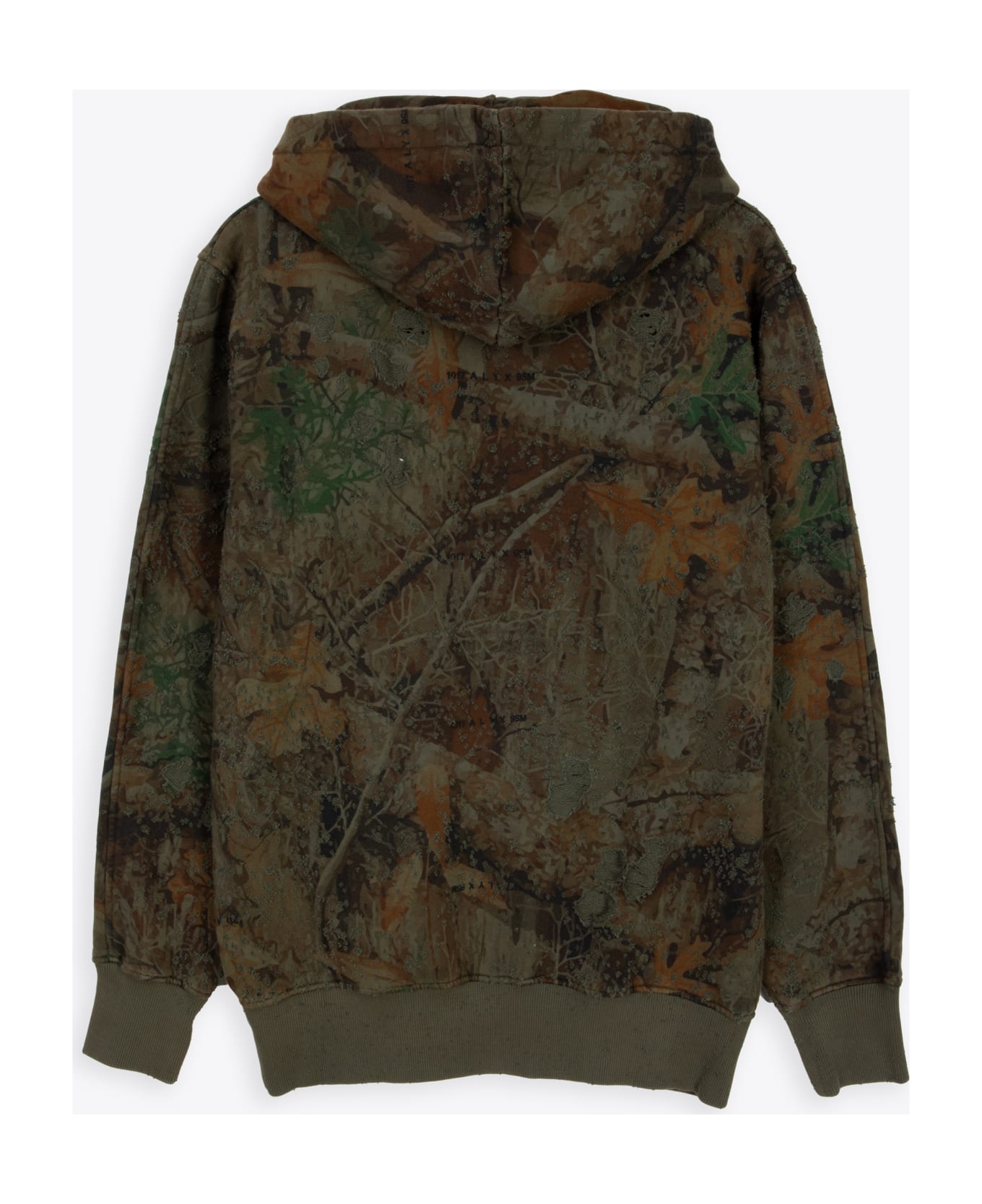1017 ALYX 9SM Camo Hoodie Camo printed distressed cotton hoodie - Camo hoodie - Camouflage