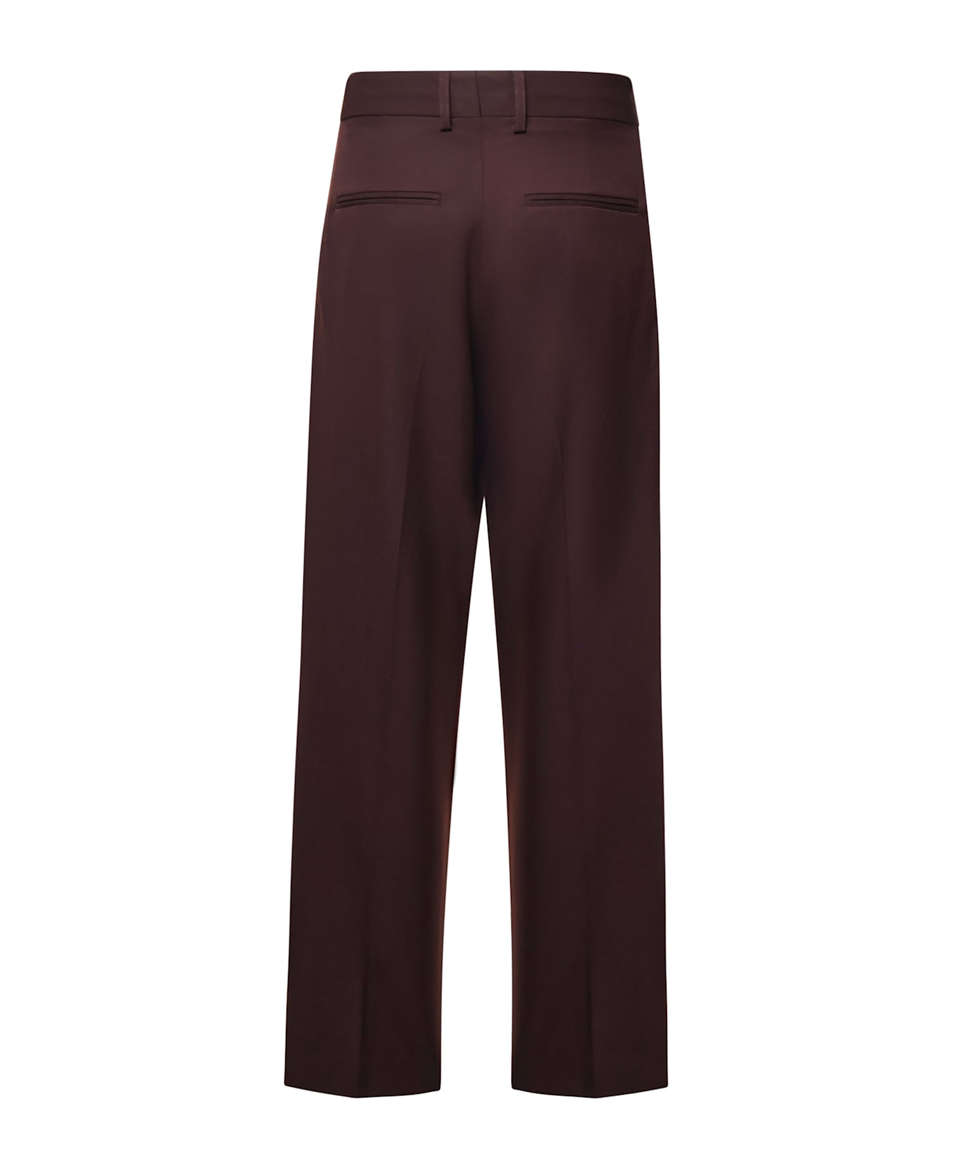 Drôle de Monsieur Golfeur Pants In Twill - Brown