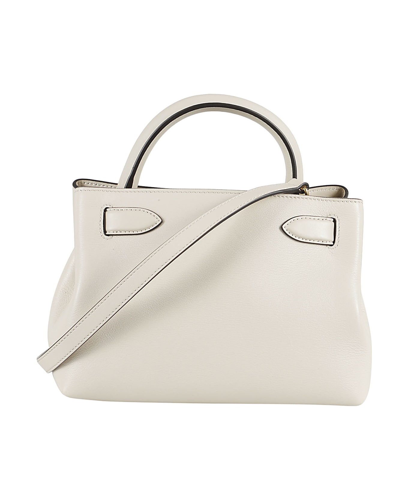 Mulberry Small Islington Silky Calf - Chalk