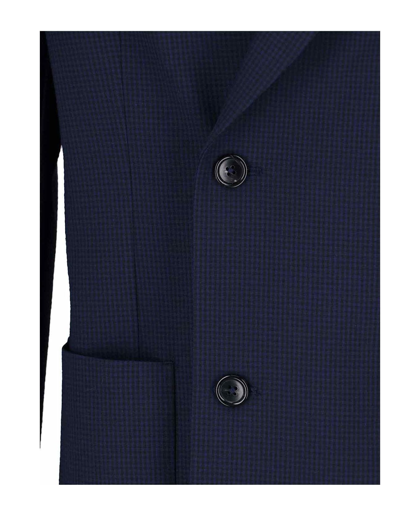 Paul Smith Double-breasted Blazer - Blue