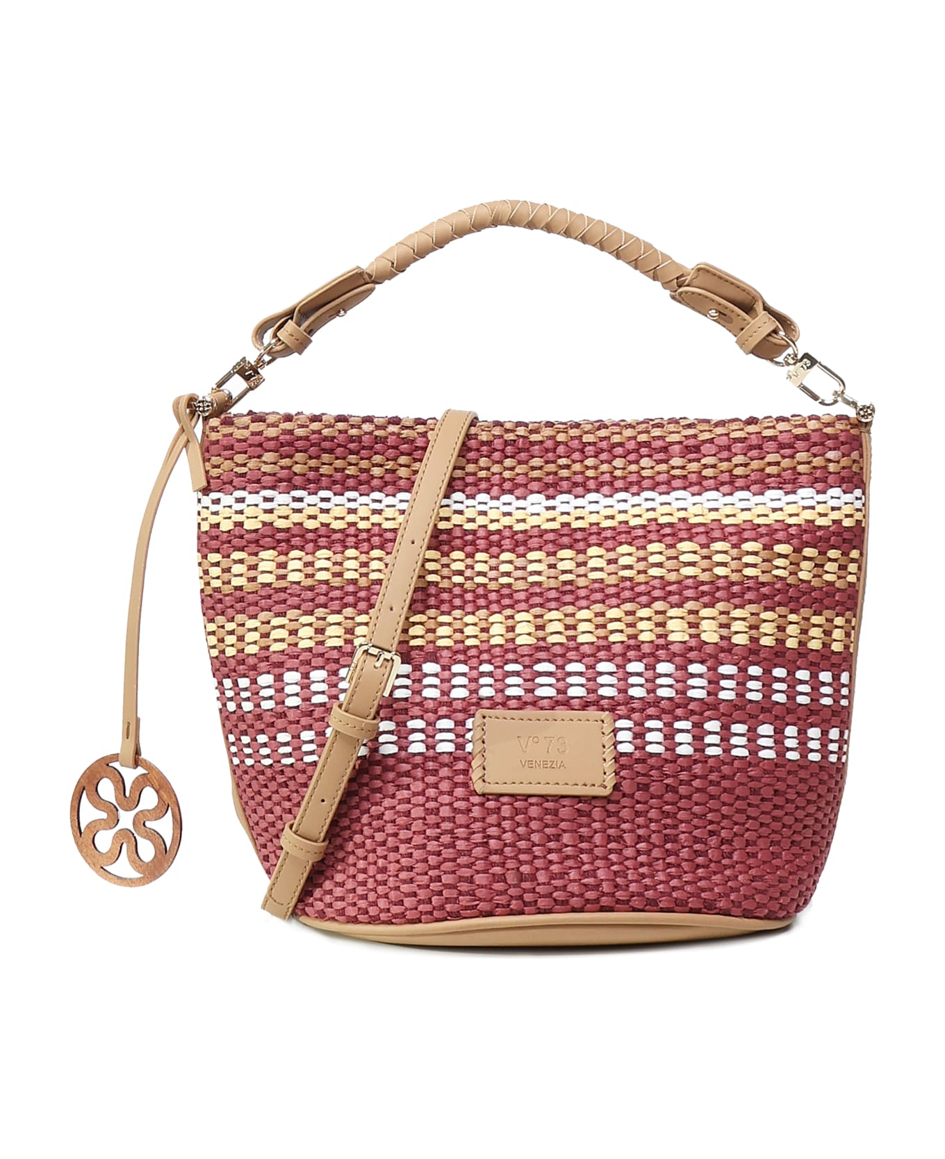 V73 Stefanie Bucket Bag - Red