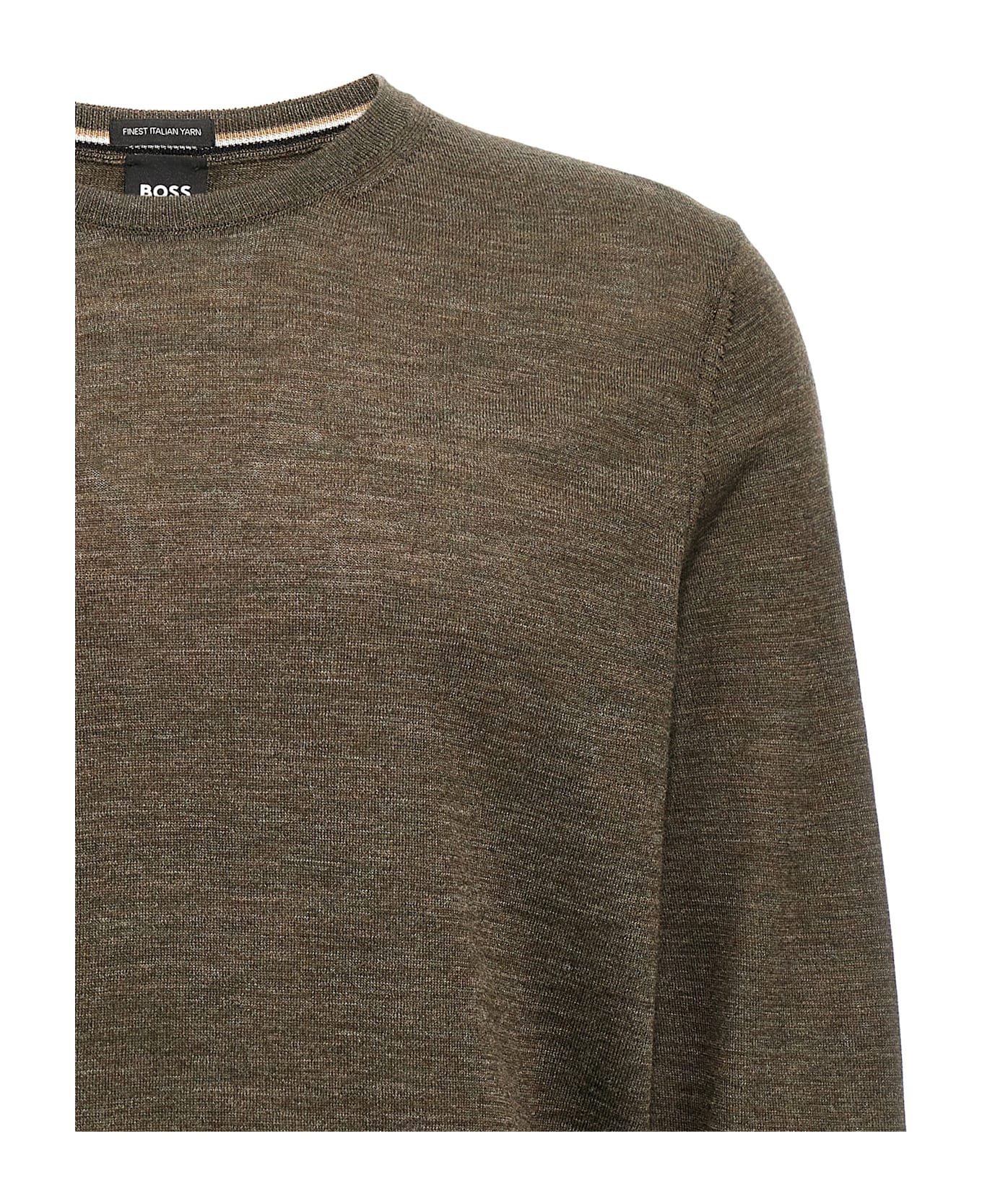 Hugo Boss 'leno-p' Sweater - Green