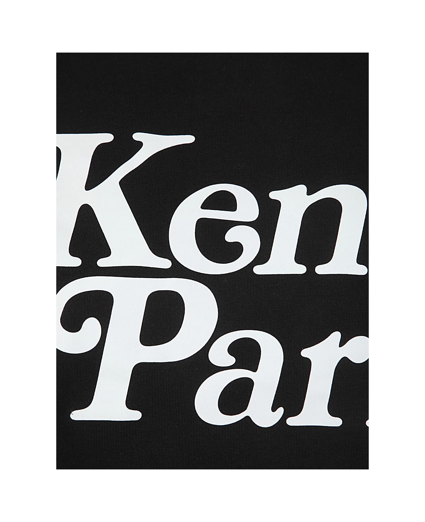 Kenzo By Verdy Boxy Cropped T-shirt - Noir