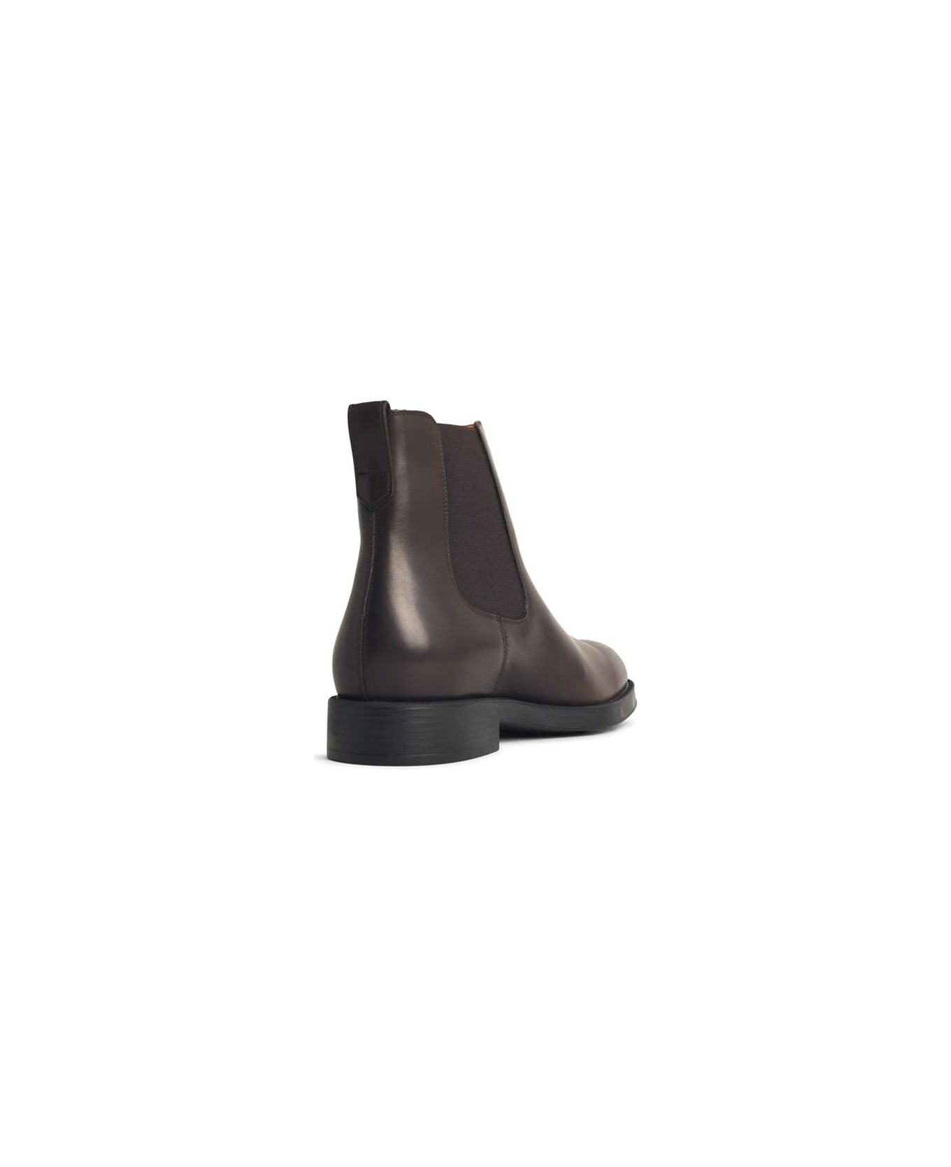 Tod's 'el. Formale' Brown Leather Ankle Boots - Brown