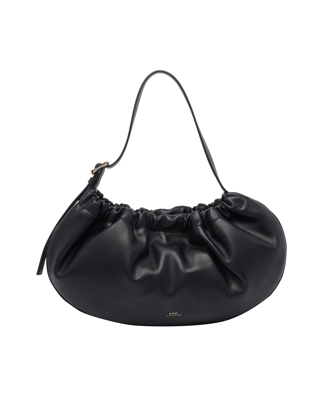 A.P.C. Ninon Hoop Shoulder Bag - Black
