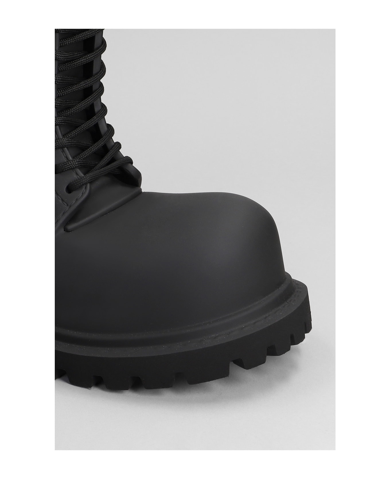 Balenciaga Steroid Boot Combat Boots In Black Eva - black