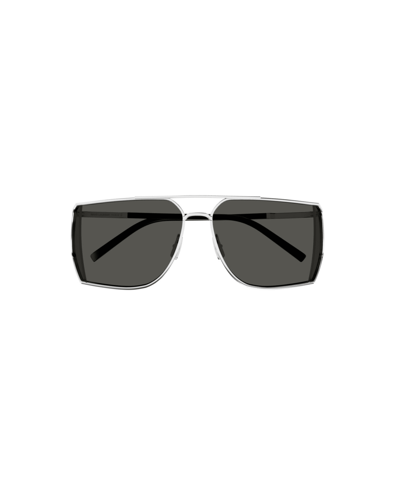 Saint Laurent Eyewear Sl 750002-silver-silver-grey - 002-SILVER-SILVER-GREY
