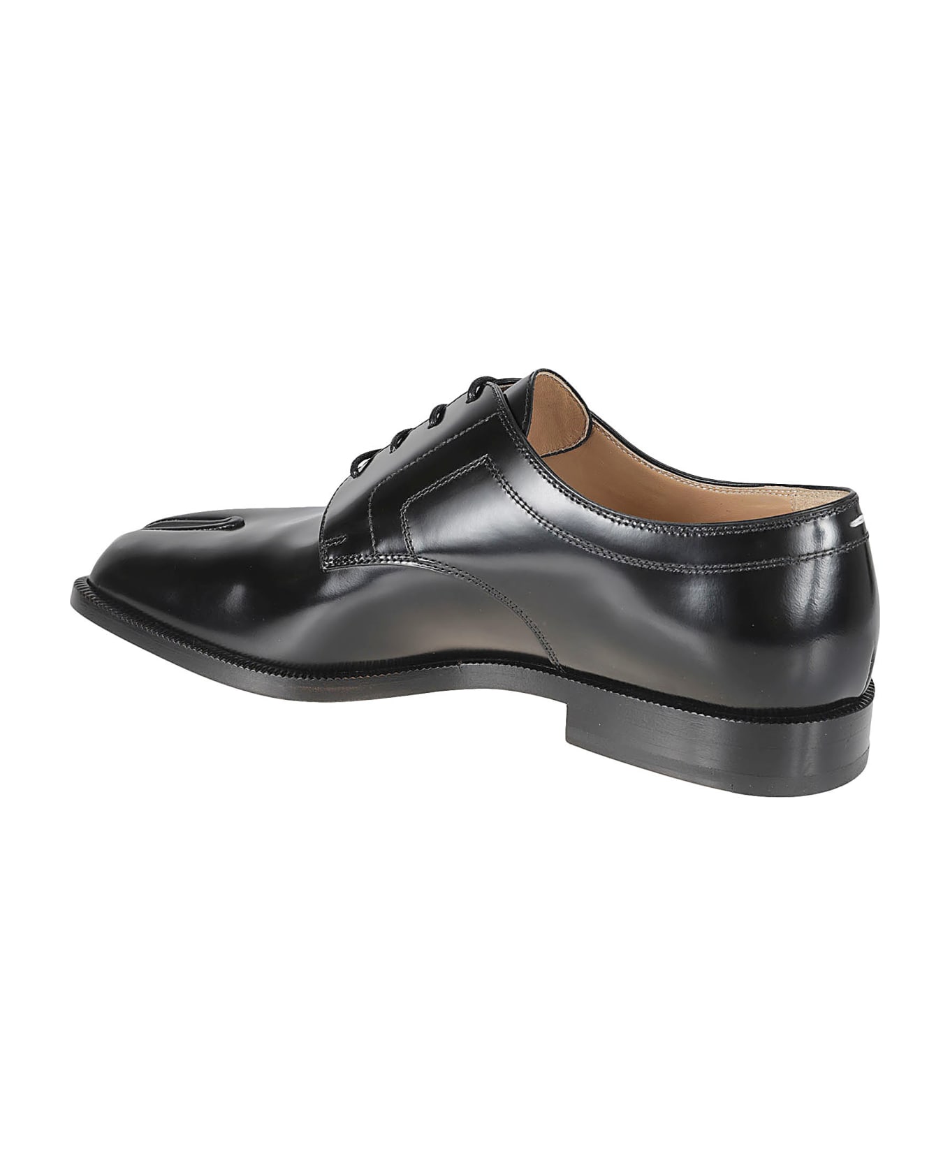 Maison Margiela Tabi Lace-up Shoes - Black