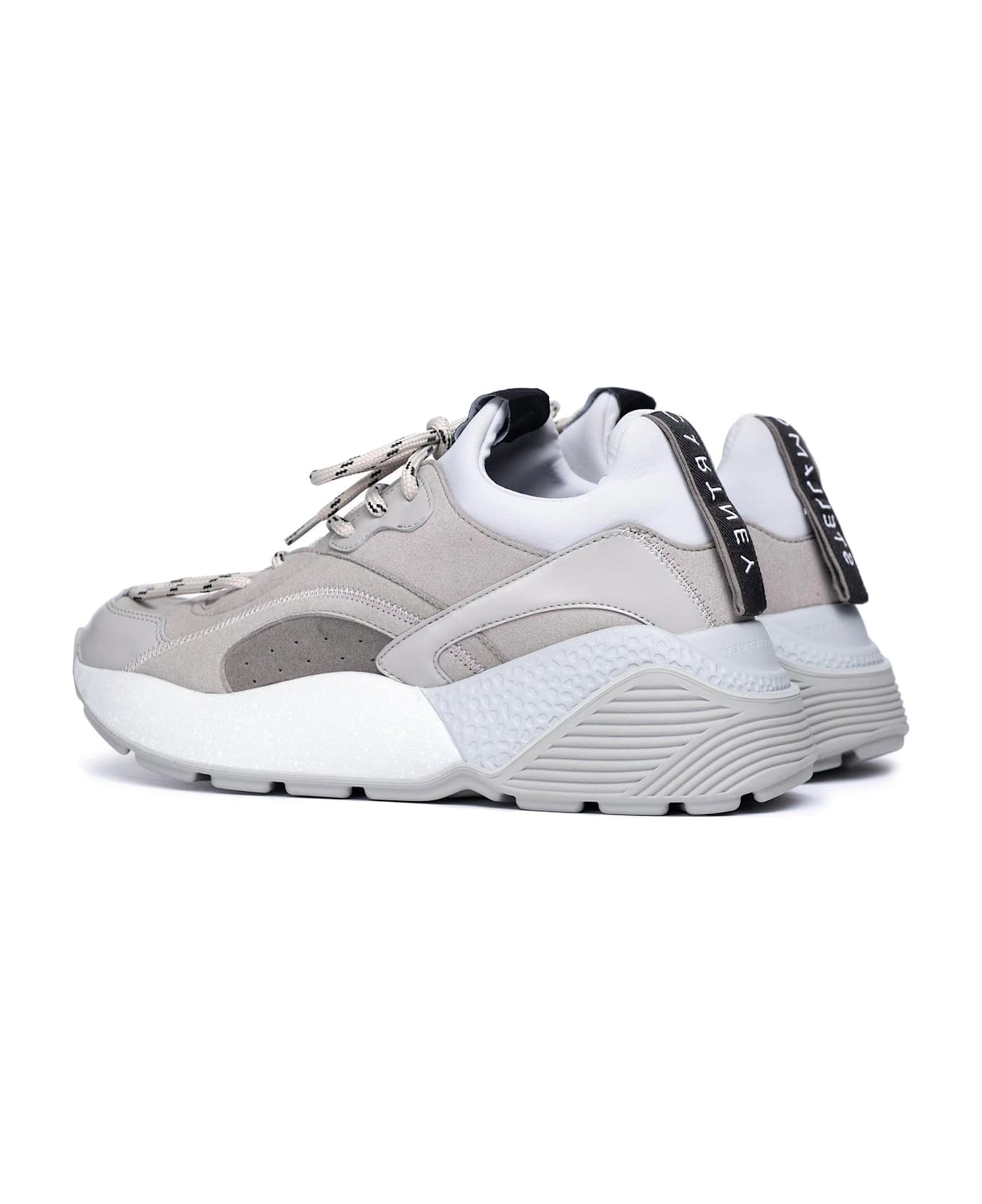 Stella McCartney Eclypse Alter Faux Suede Sneakers - Gray