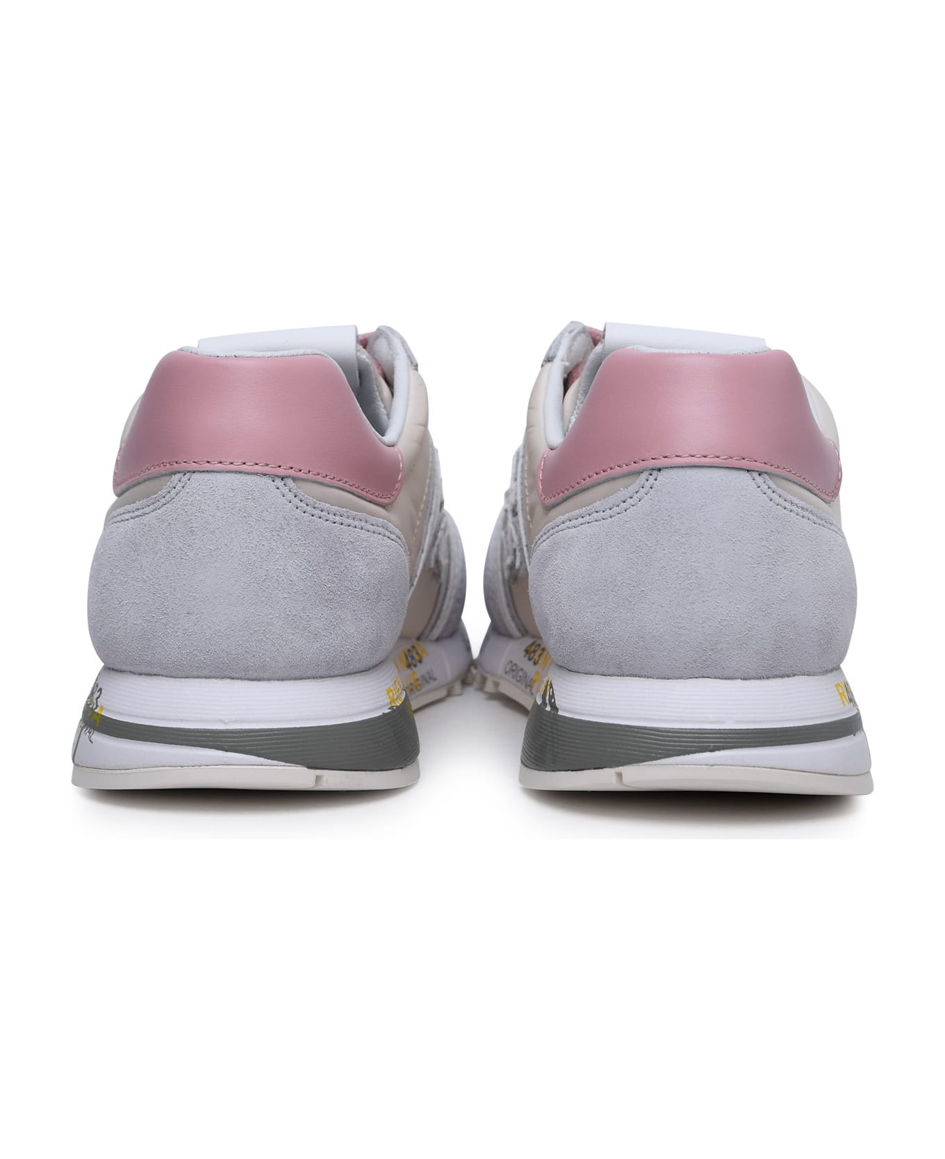 Premiata 'lucyd' Multicolor Leather And Nylon Sneakers - Multicolor スニーカー