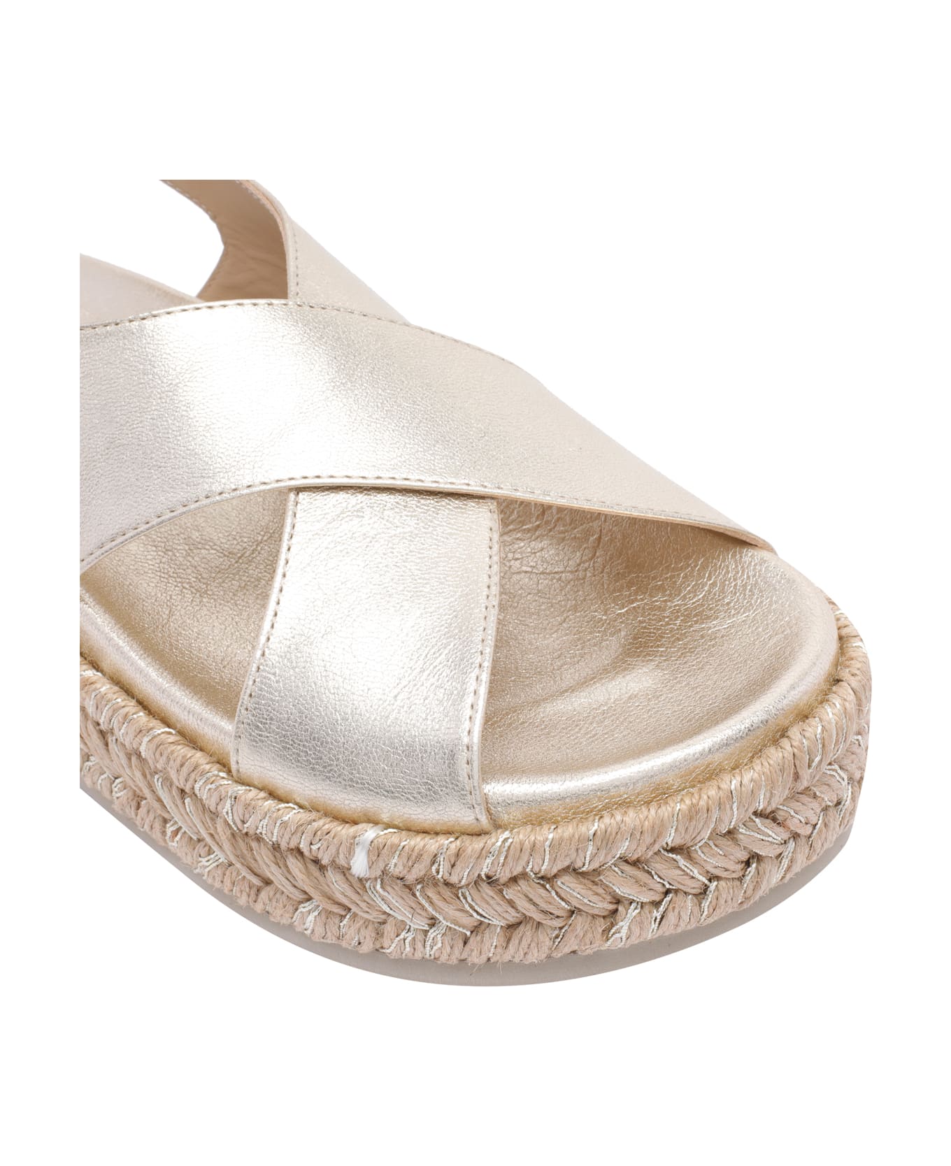 Paloma Barceló Francia Wedges - Golden