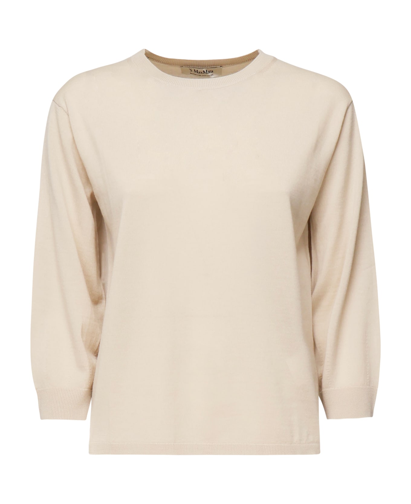 
S Max Mara Amici Knitted - Beige