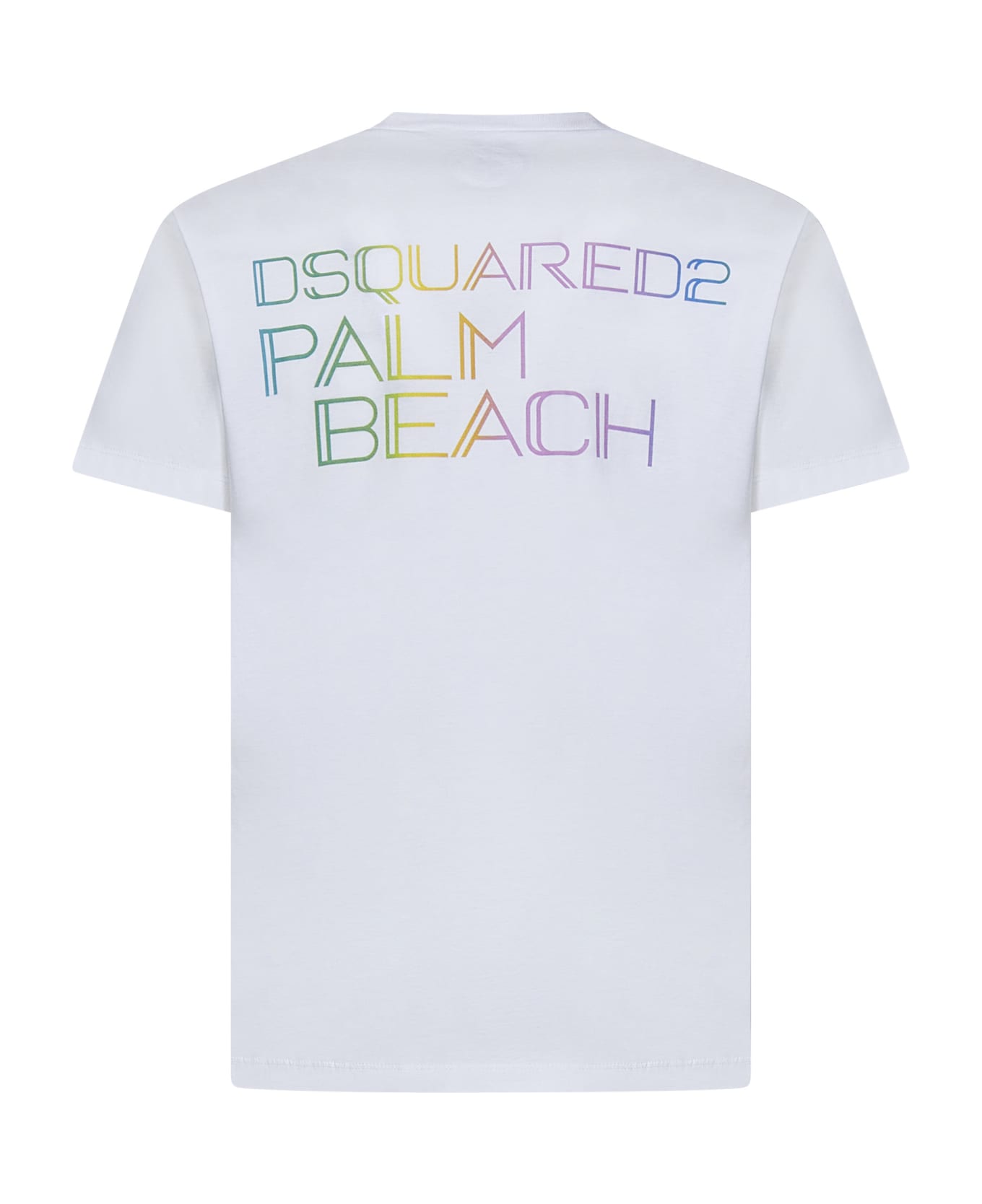 Dsquared2 Palm Beach Cool Fit T-shirt - White
