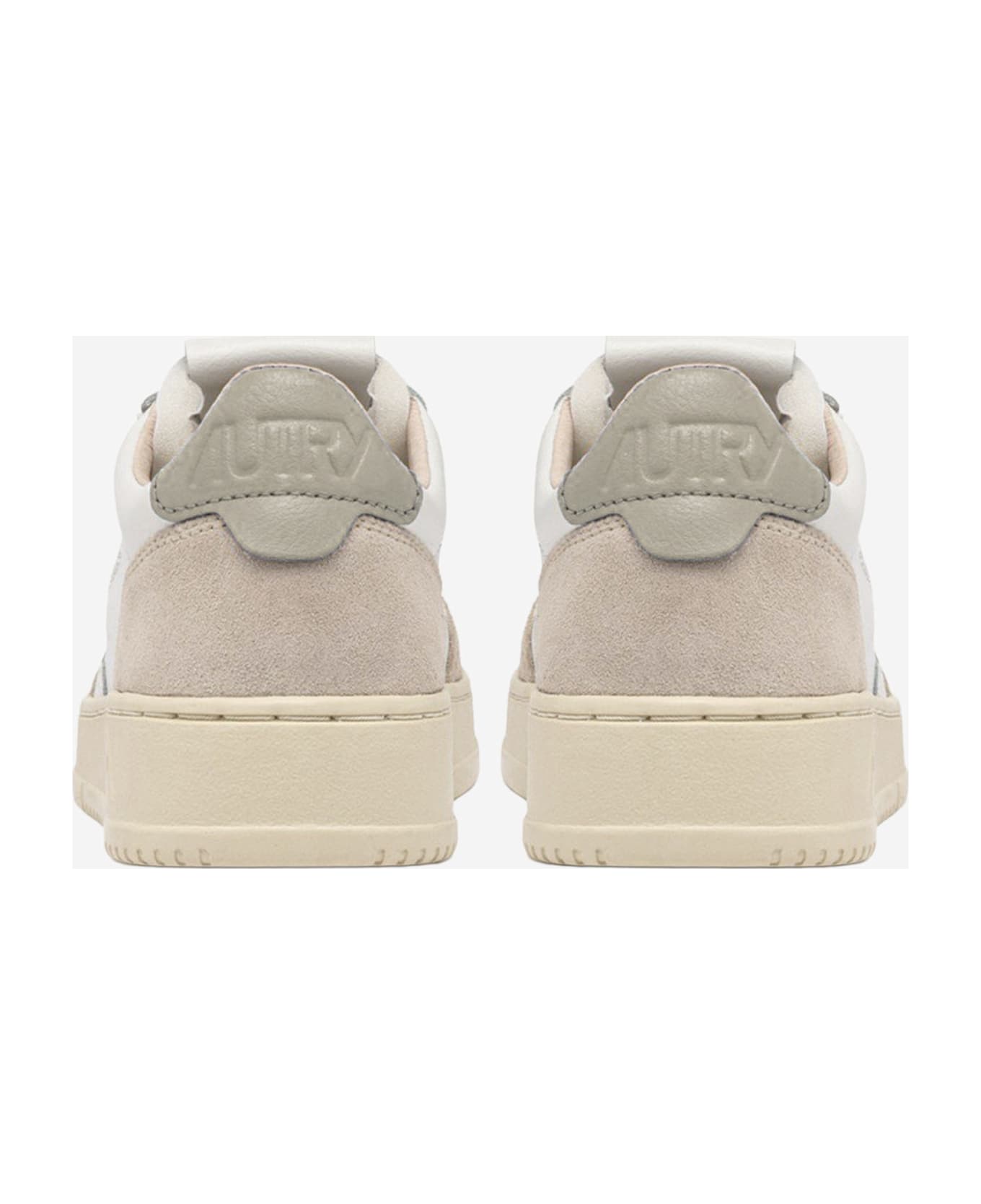 Autry Medalist Low Sneakers - Beige