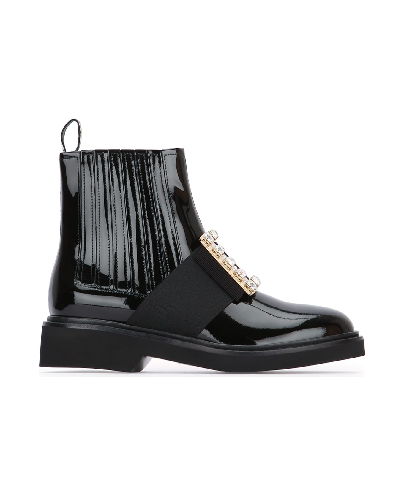 Roger Vivier Viv Rangers Stras B Chels Bootie 25 - B999
