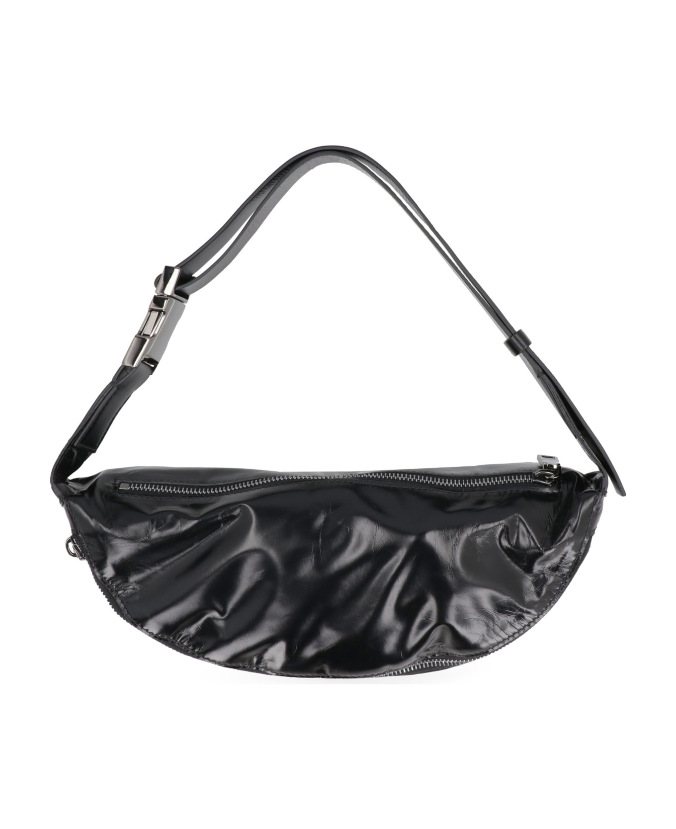 Valentino Garavani - Vltn Soft Leather Belt Bag - black ベルトバッグ