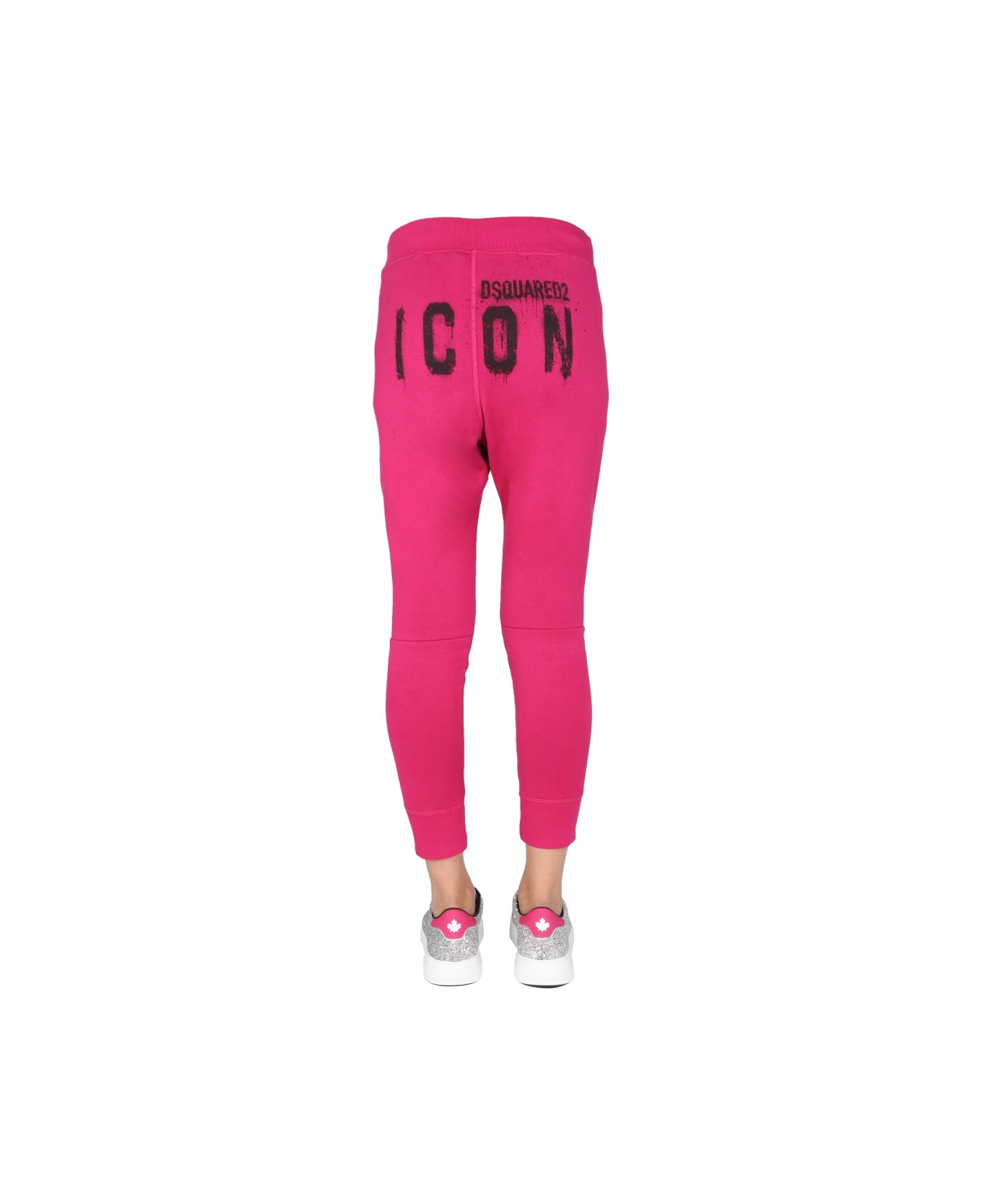 Dsquared2 "icon" Jogging Trousers - FUCHSIA