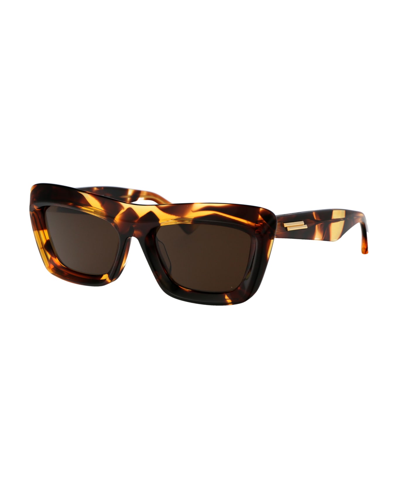 Bottega Veneta Eyewear Bv1283s Sunglasses - 002 HAVANA HAVANA BROWN サングラス